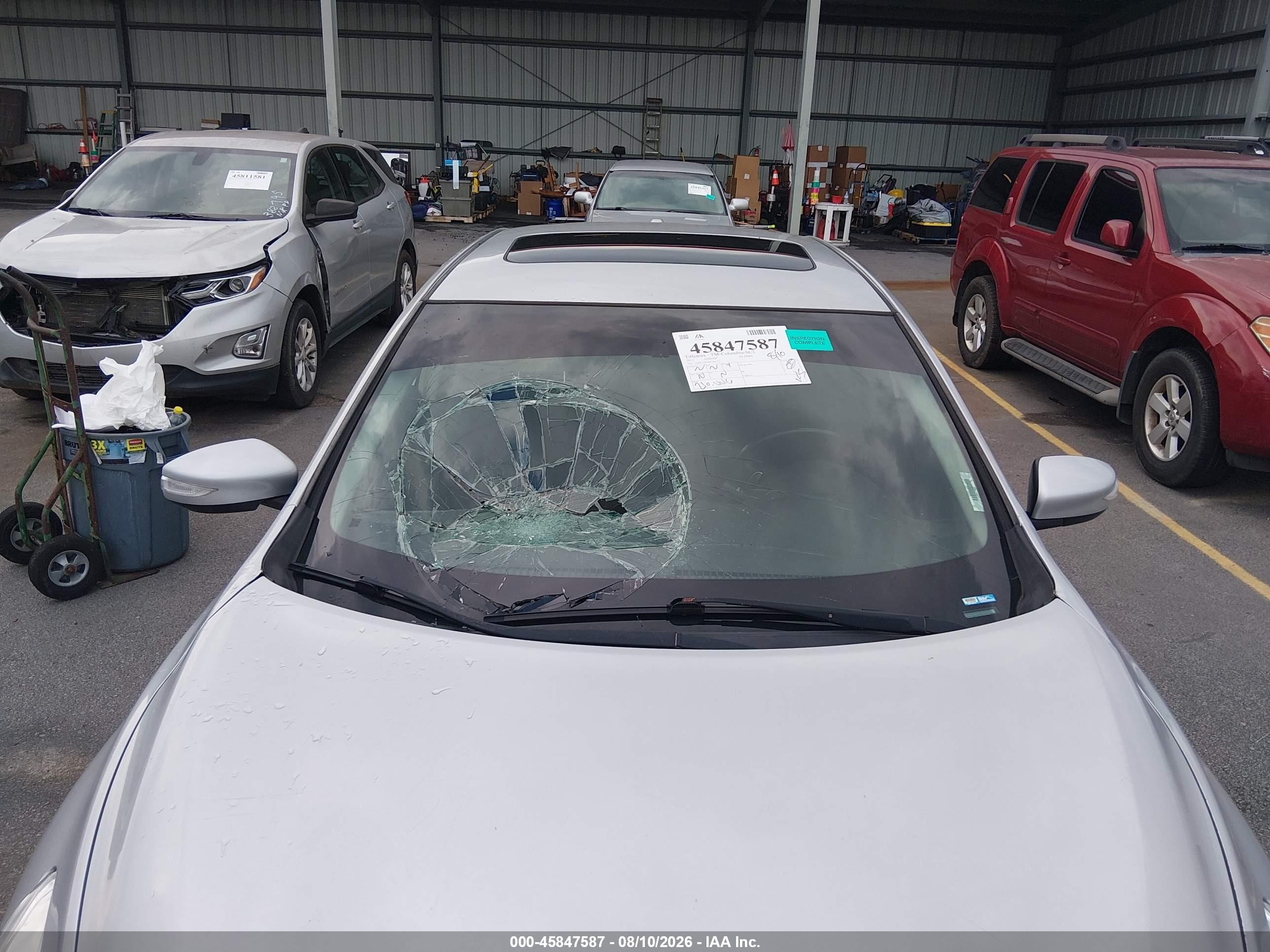 2013 Nissan Altima 3.5 Sv Silver vin: 1N4BL3AP1DC166275