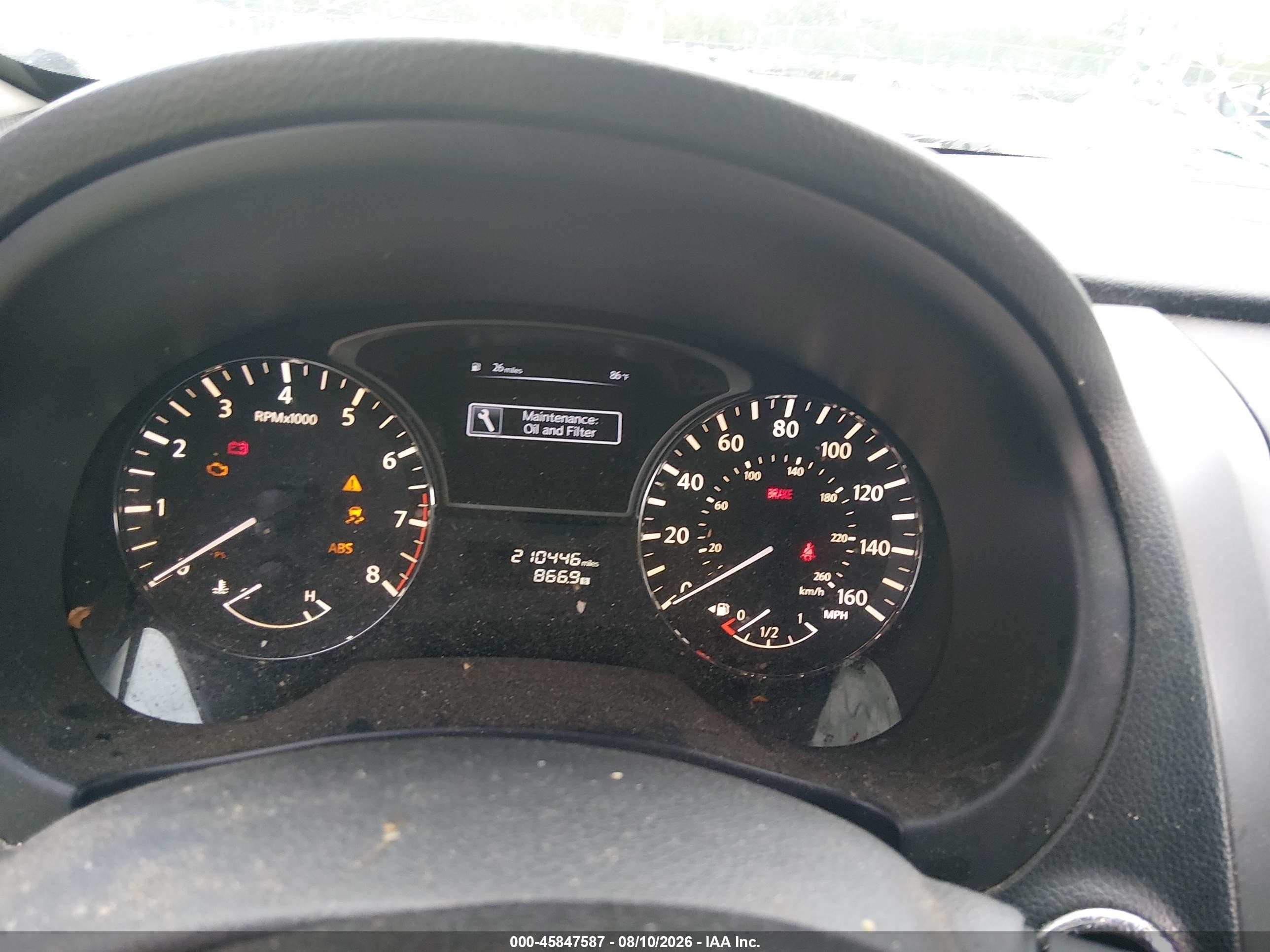 2013 Nissan Altima 3.5 Sv Silver vin: 1N4BL3AP1DC166275