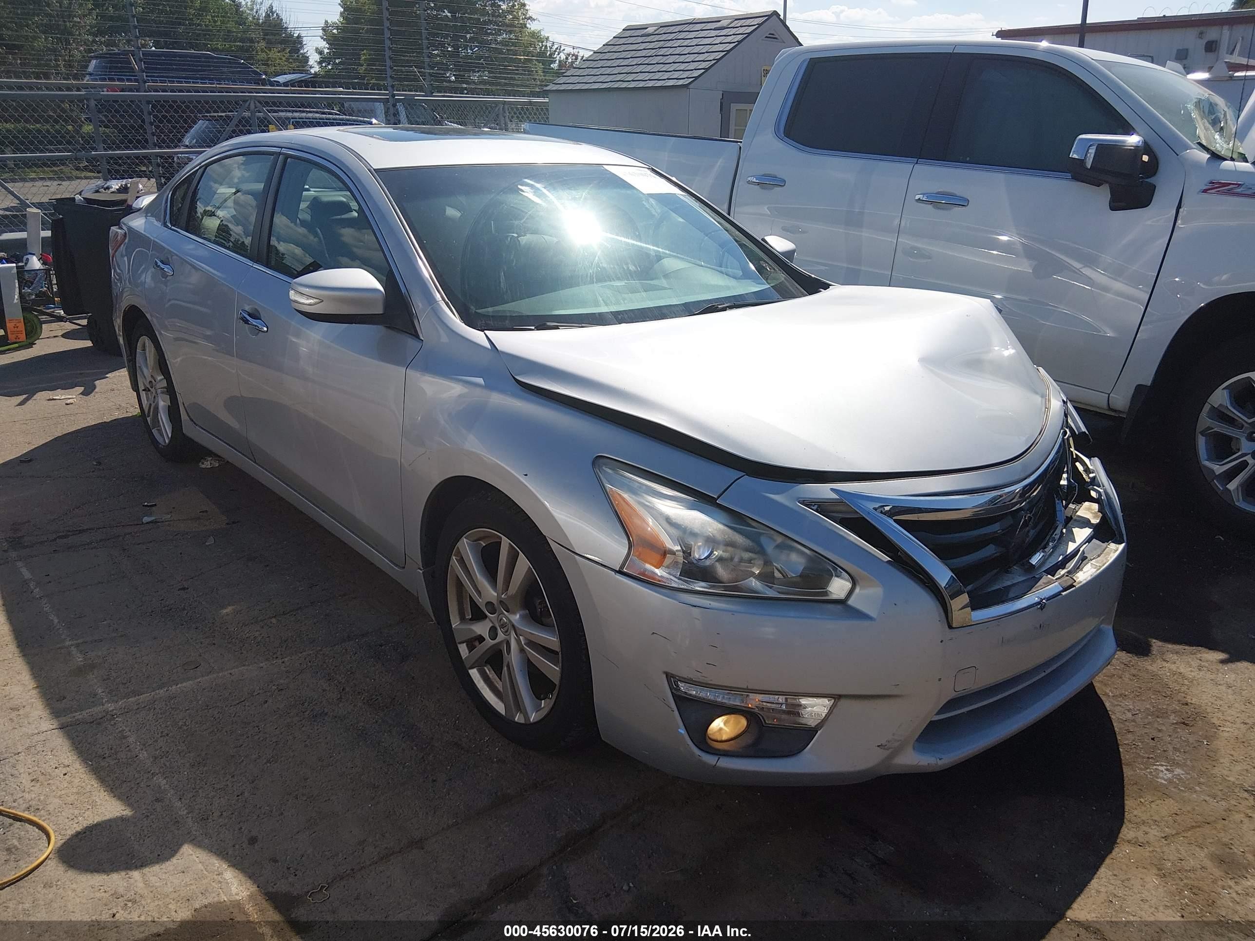2013 Nissan Altima 3.5 Sl Silver vin: 1N4BL3AP1DC912112