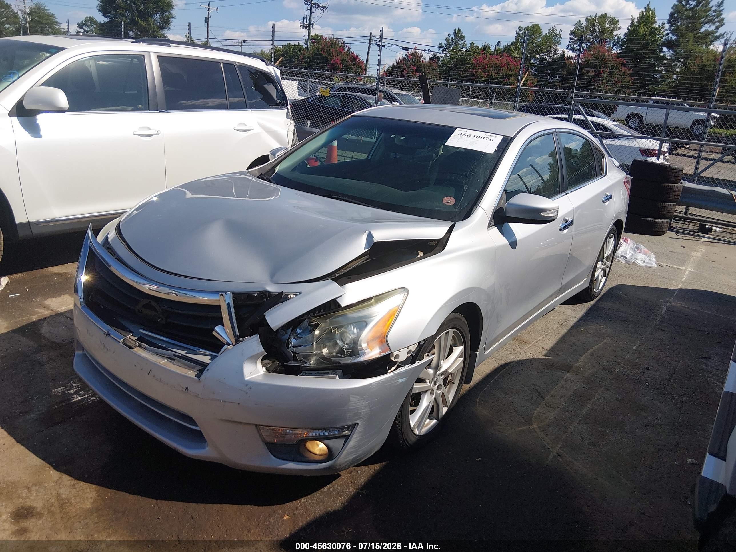 2013 Nissan Altima 3.5 Sl Silver vin: 1N4BL3AP1DC912112