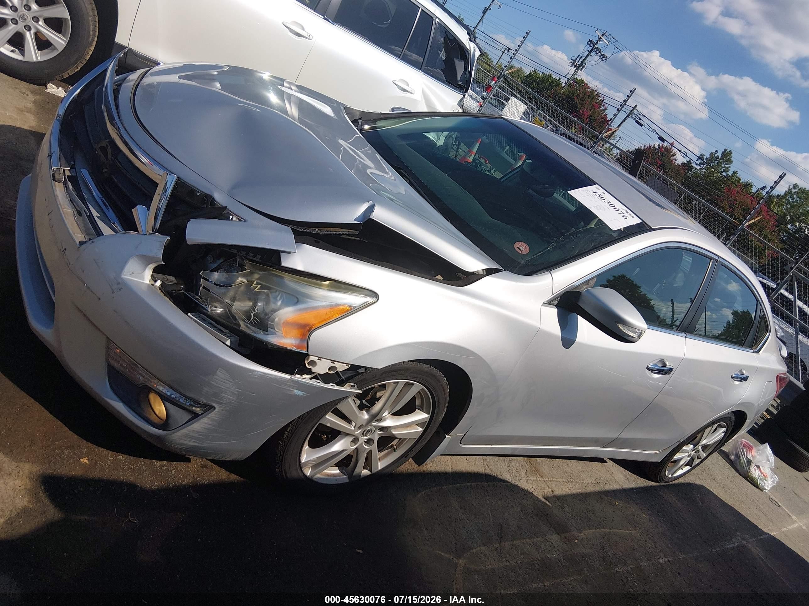 2013 Nissan Altima 3.5 Sl Silver vin: 1N4BL3AP1DC912112