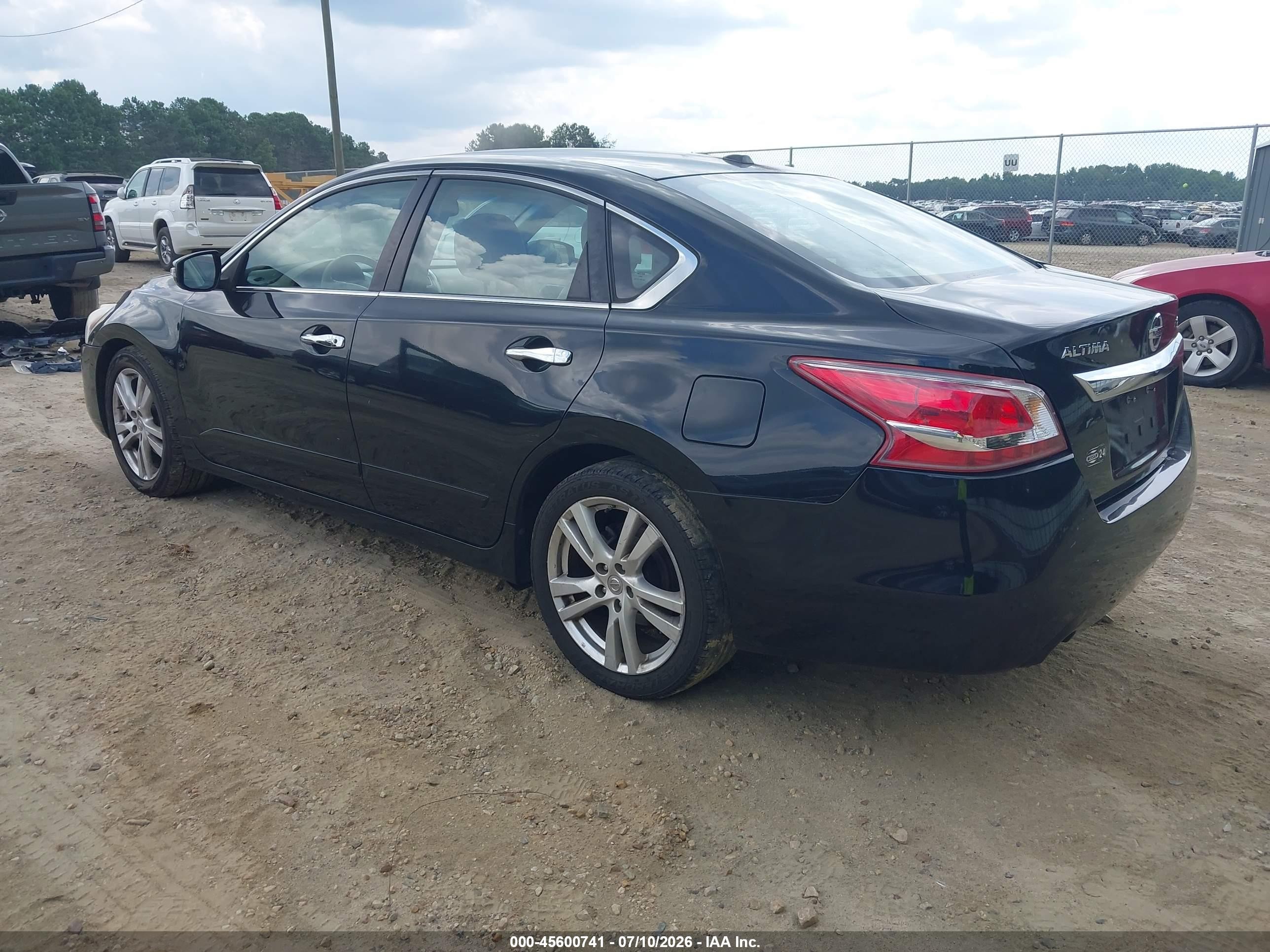 2013 Nissan Altima 3.5 Sl Black vin: 1N4BL3AP1DN435718