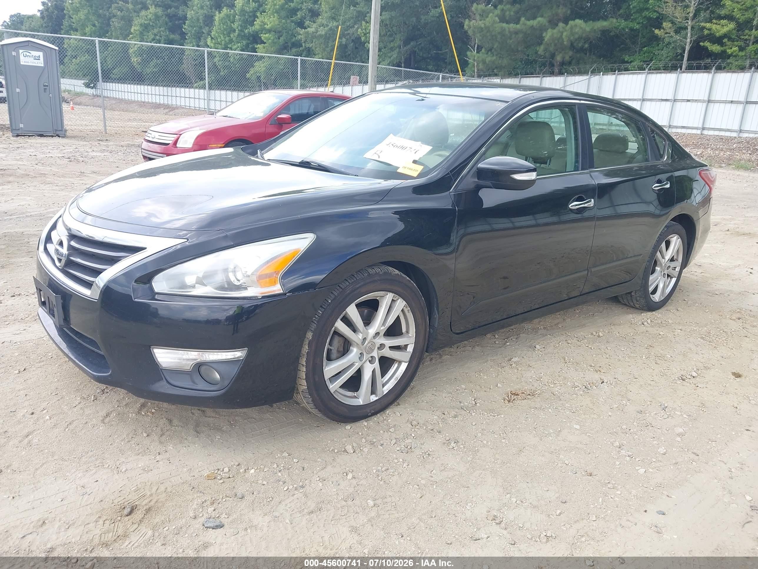 2013 Nissan Altima 3.5 Sl Black vin: 1N4BL3AP1DN435718