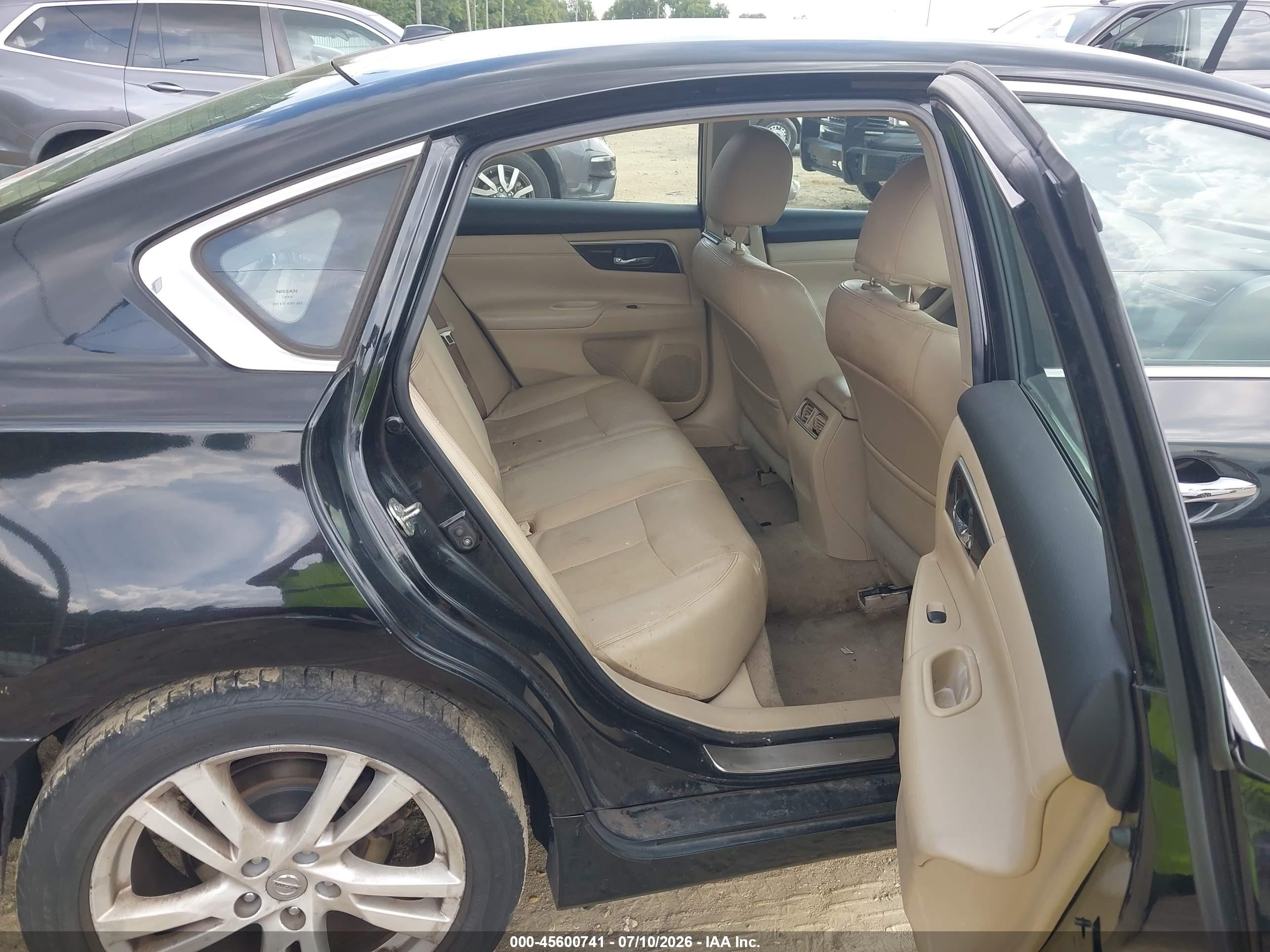 2013 Nissan Altima 3.5 Sl Black vin: 1N4BL3AP1DN435718