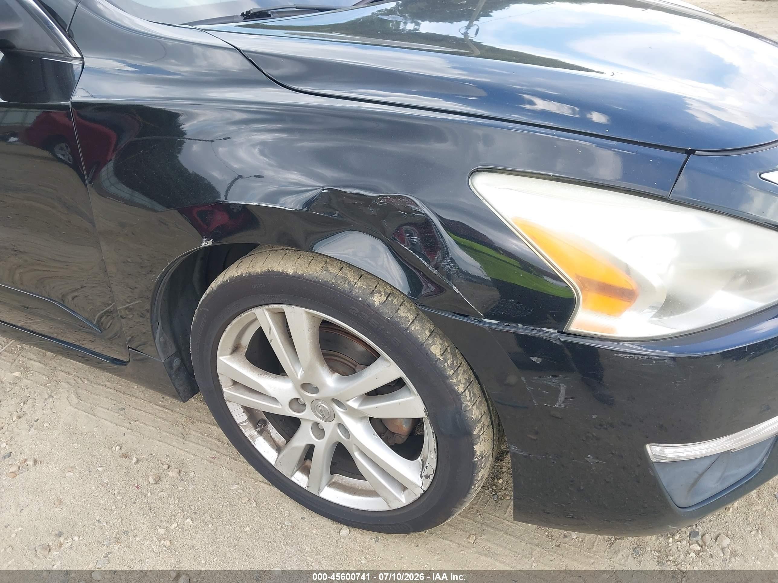2013 Nissan Altima 3.5 Sl Black vin: 1N4BL3AP1DN435718
