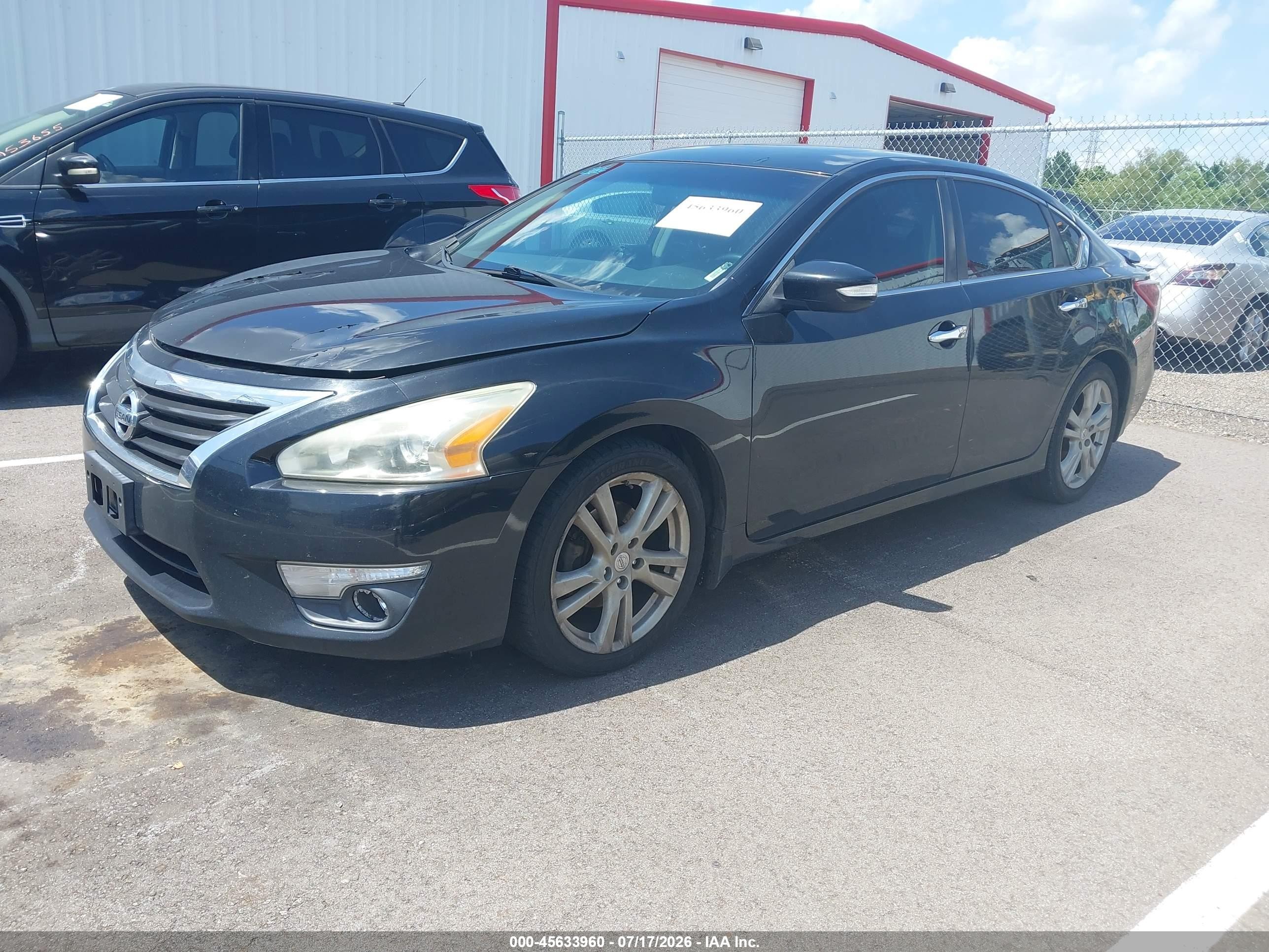 2013 Nissan Altima 3.5 Sv Black vin: 1N4BL3AP1DN476690