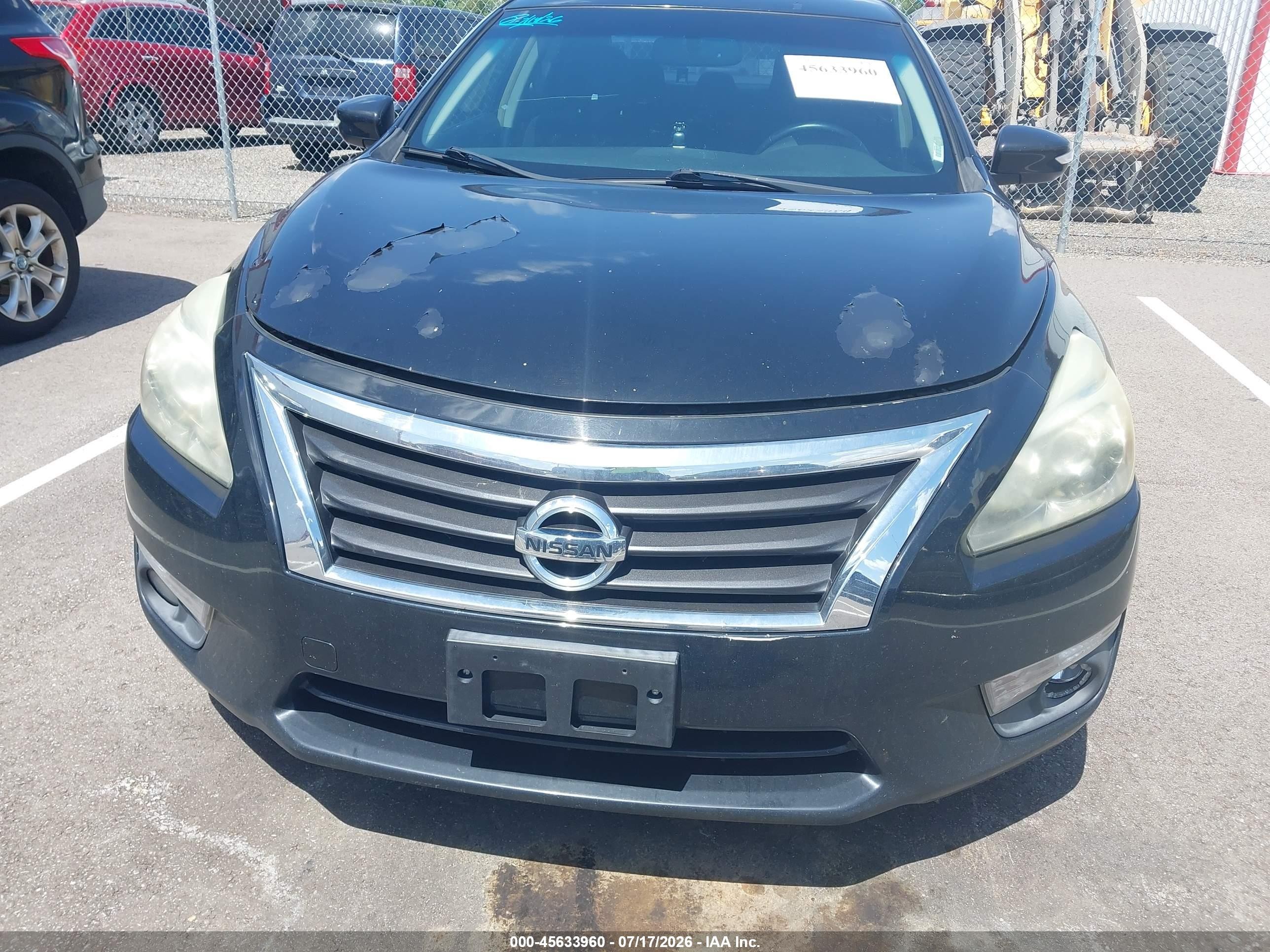 2013 Nissan Altima 3.5 Sv Black vin: 1N4BL3AP1DN476690
