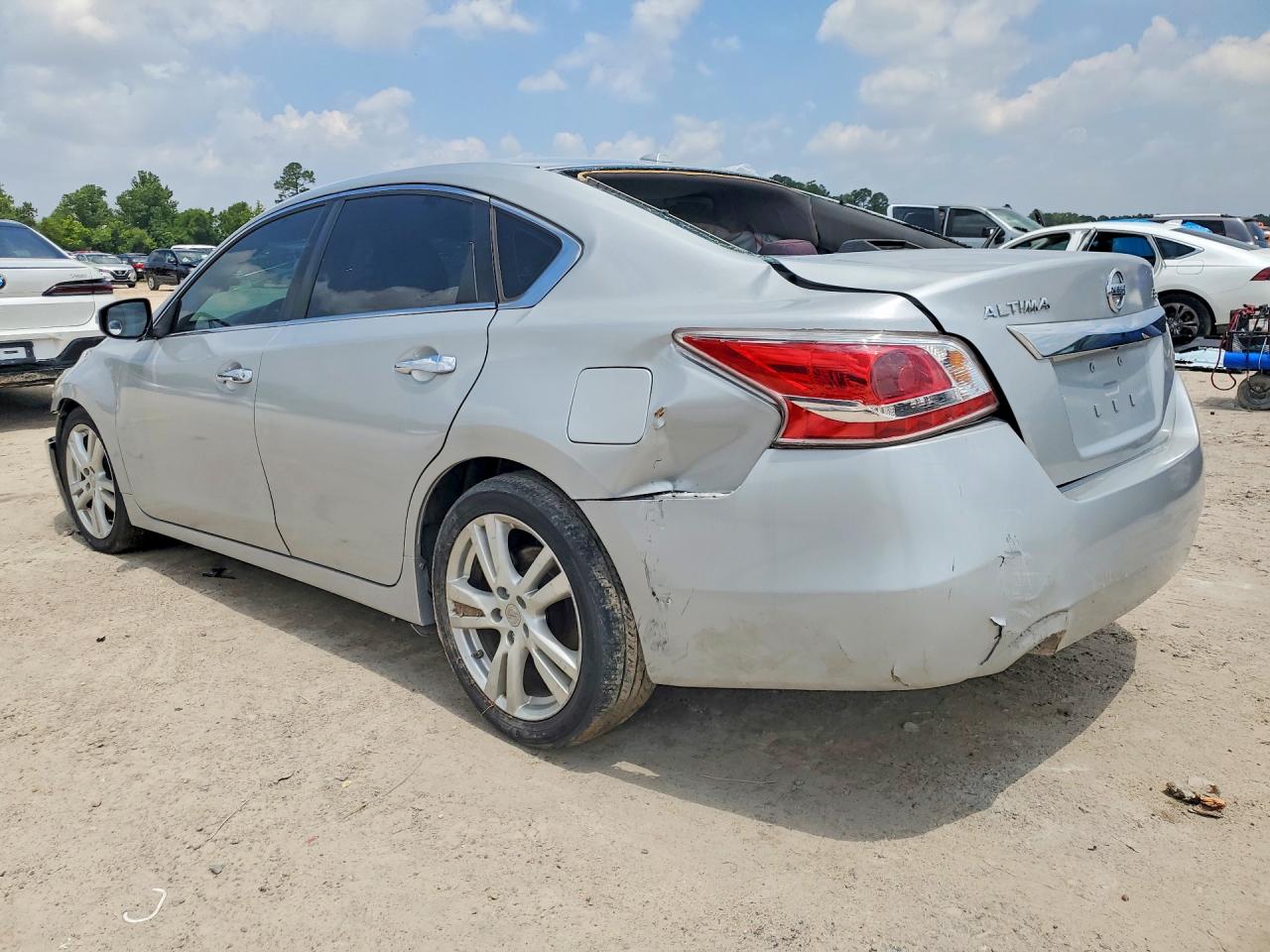 2013 Nissan Altima 3.5 S Silver vin: 1N4BL3AP1DN494770