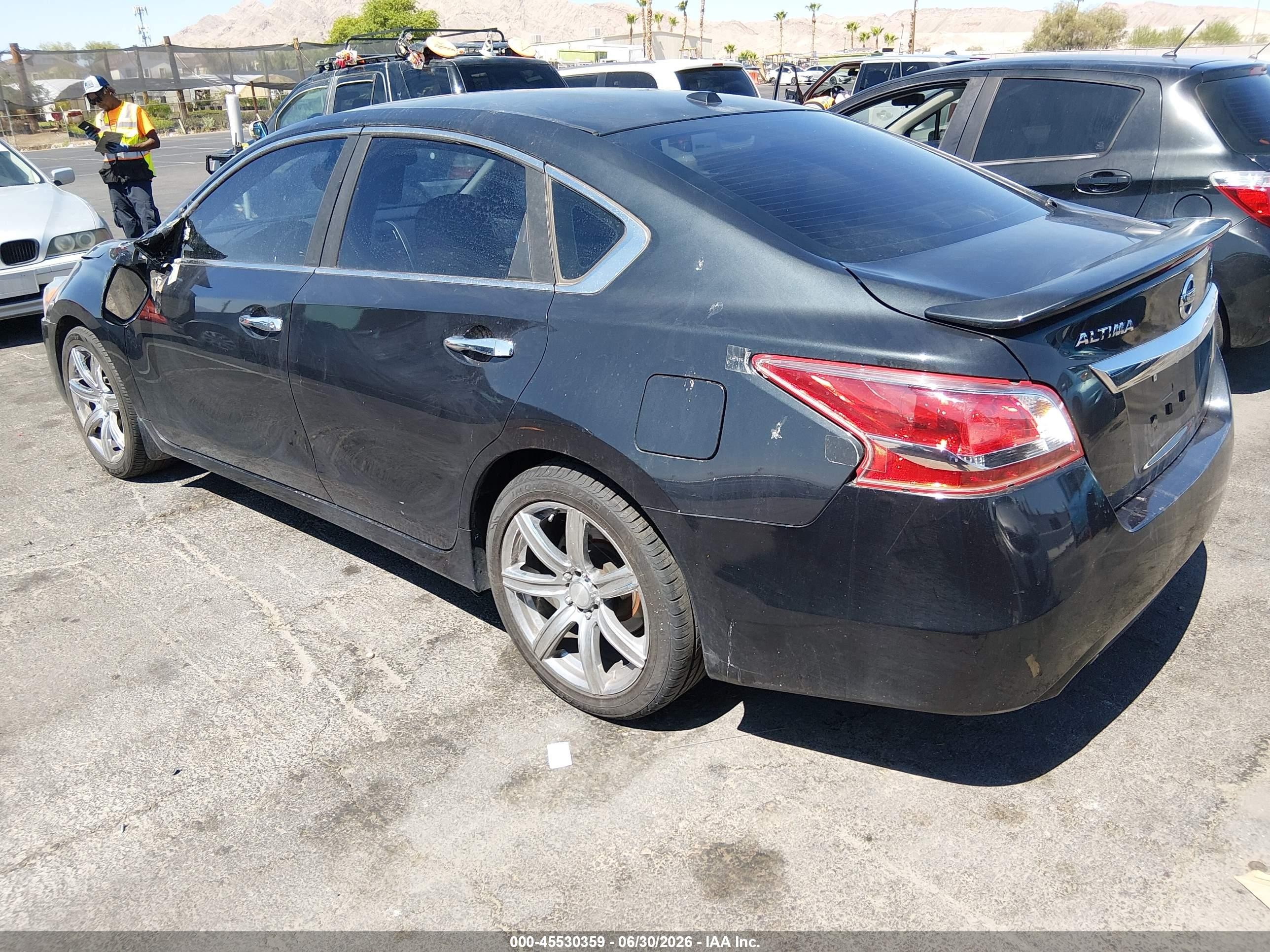 2013 Nissan Altima 3.5 Sl Black vin: 1N4BL3AP1DN546043