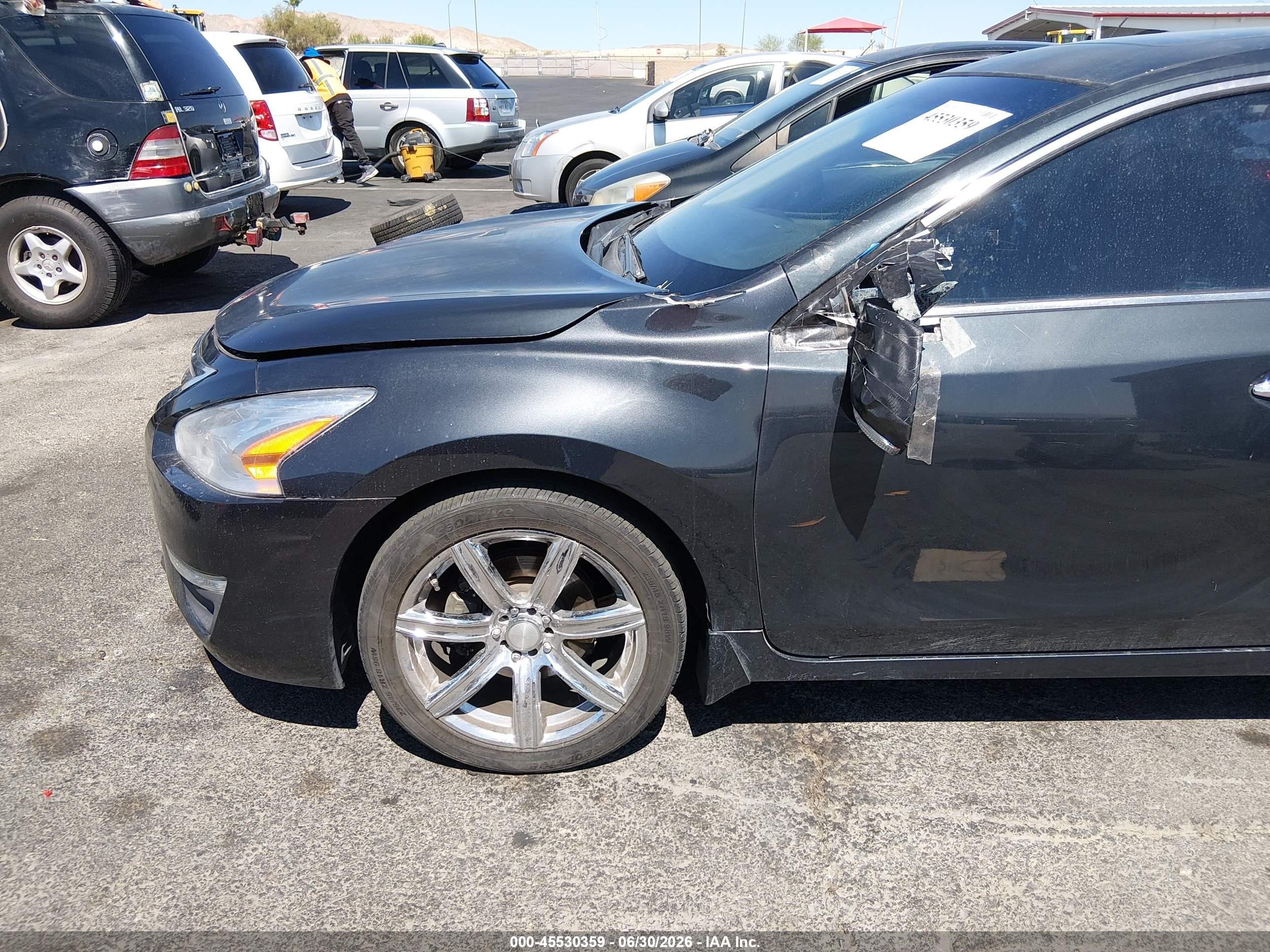 2013 Nissan Altima 3.5 Sl Black vin: 1N4BL3AP1DN546043