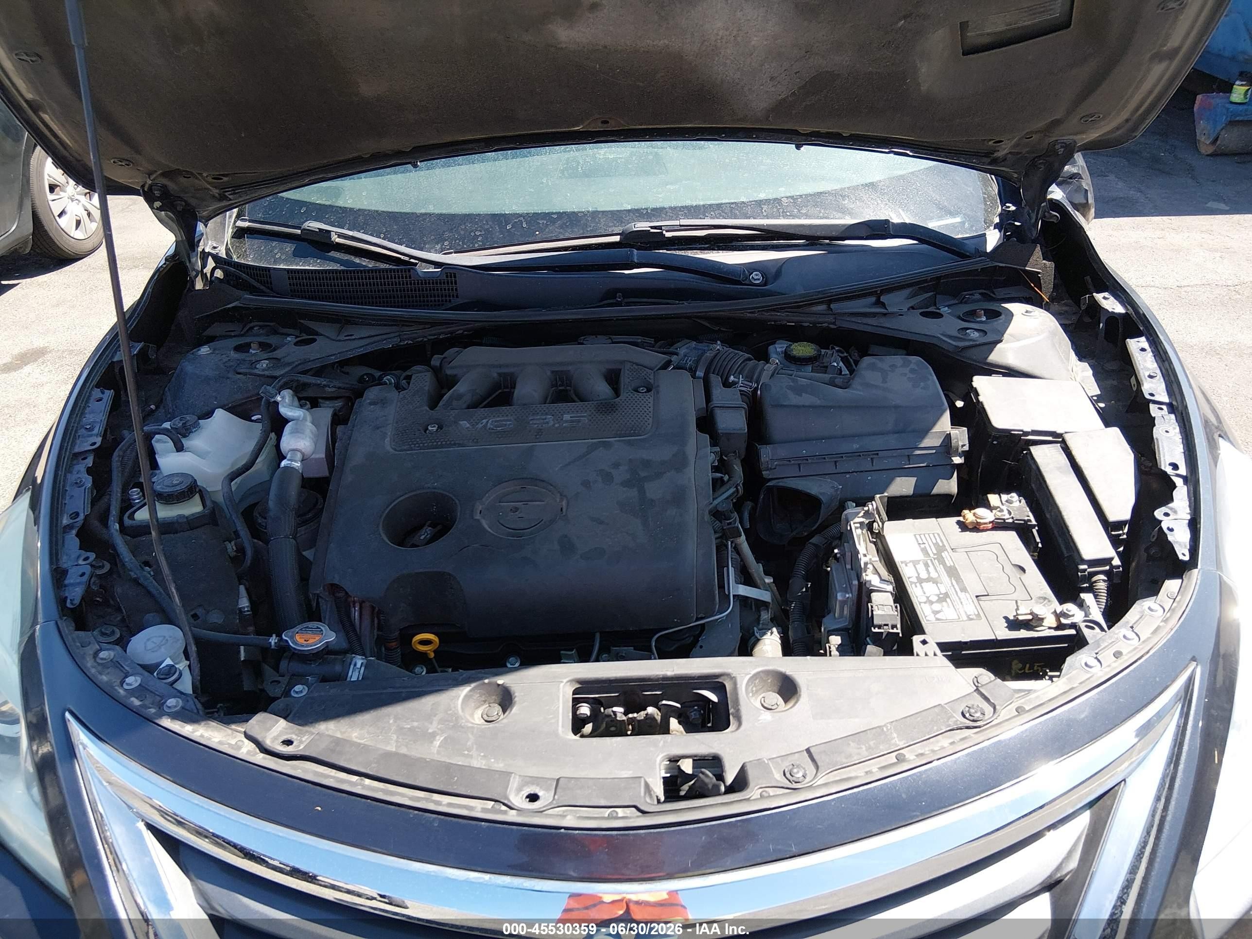 2013 Nissan Altima 3.5 Sl Black vin: 1N4BL3AP1DN546043