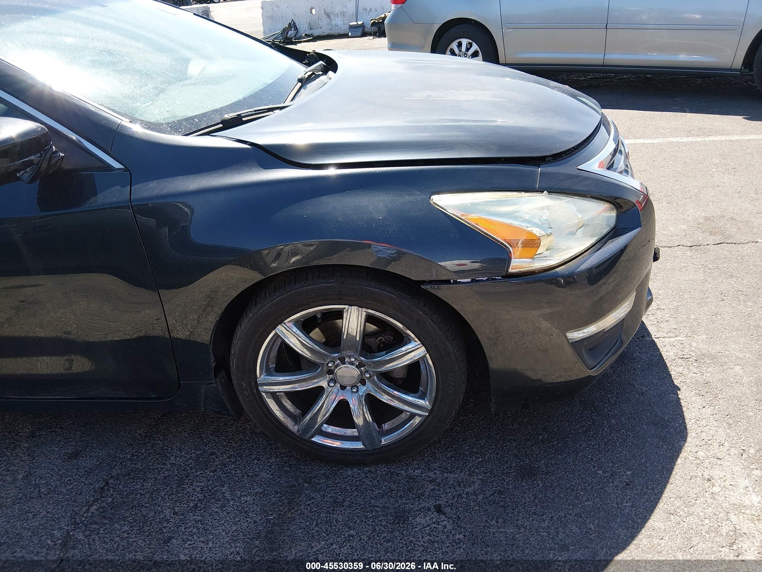 2013 Nissan Altima 3.5 Sl Black vin: 1N4BL3AP1DN546043