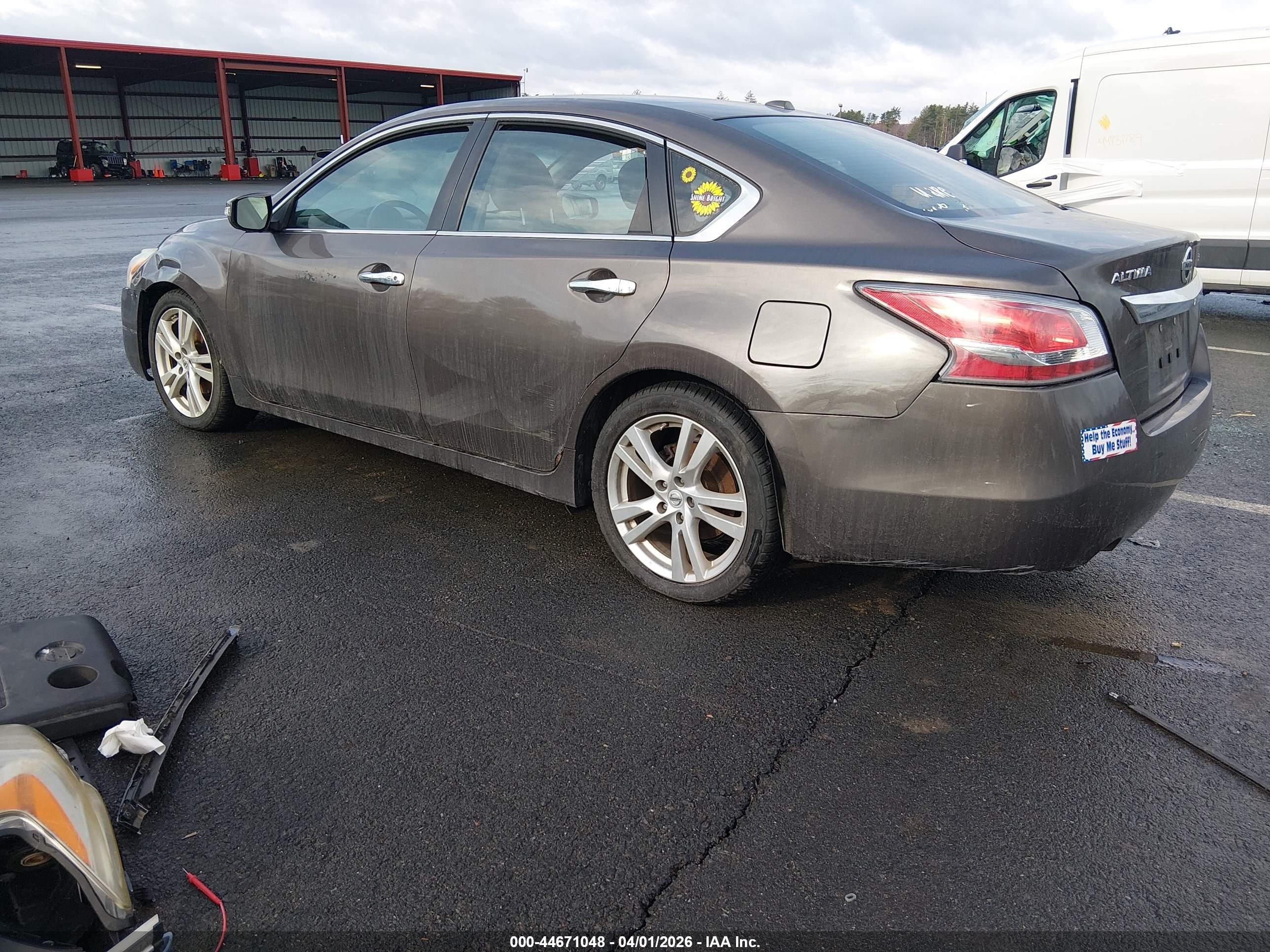 2014 Nissan Altima 3.5 Sl Gray vin: 1N4BL3AP1EC147727
