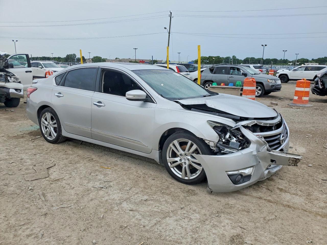 2015 Nissan Altima 3.5 Sl Silver vin: 1N4BL3AP1FC193186