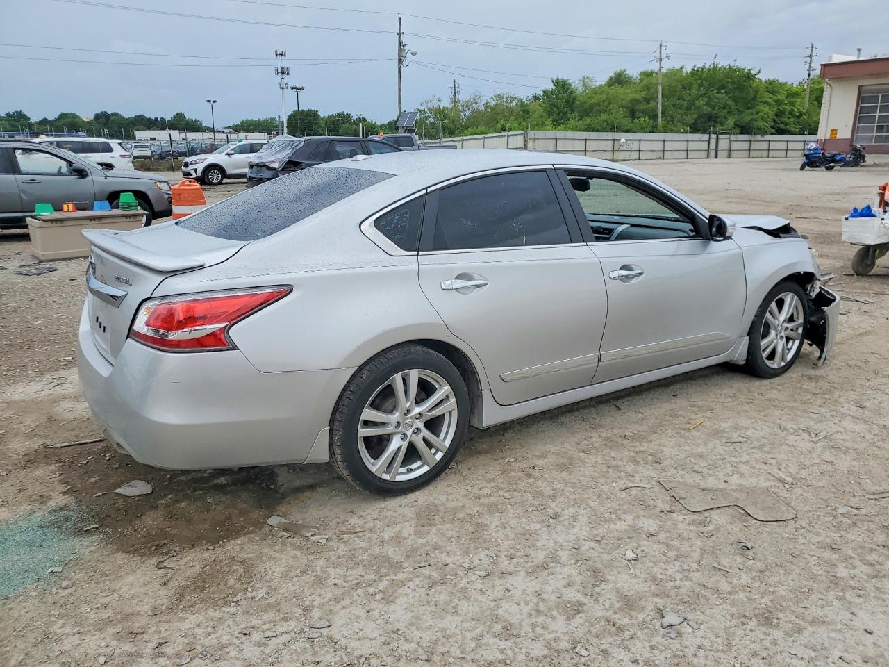 2015 Nissan Altima 3.5 Sl Silver vin: 1N4BL3AP1FC193186