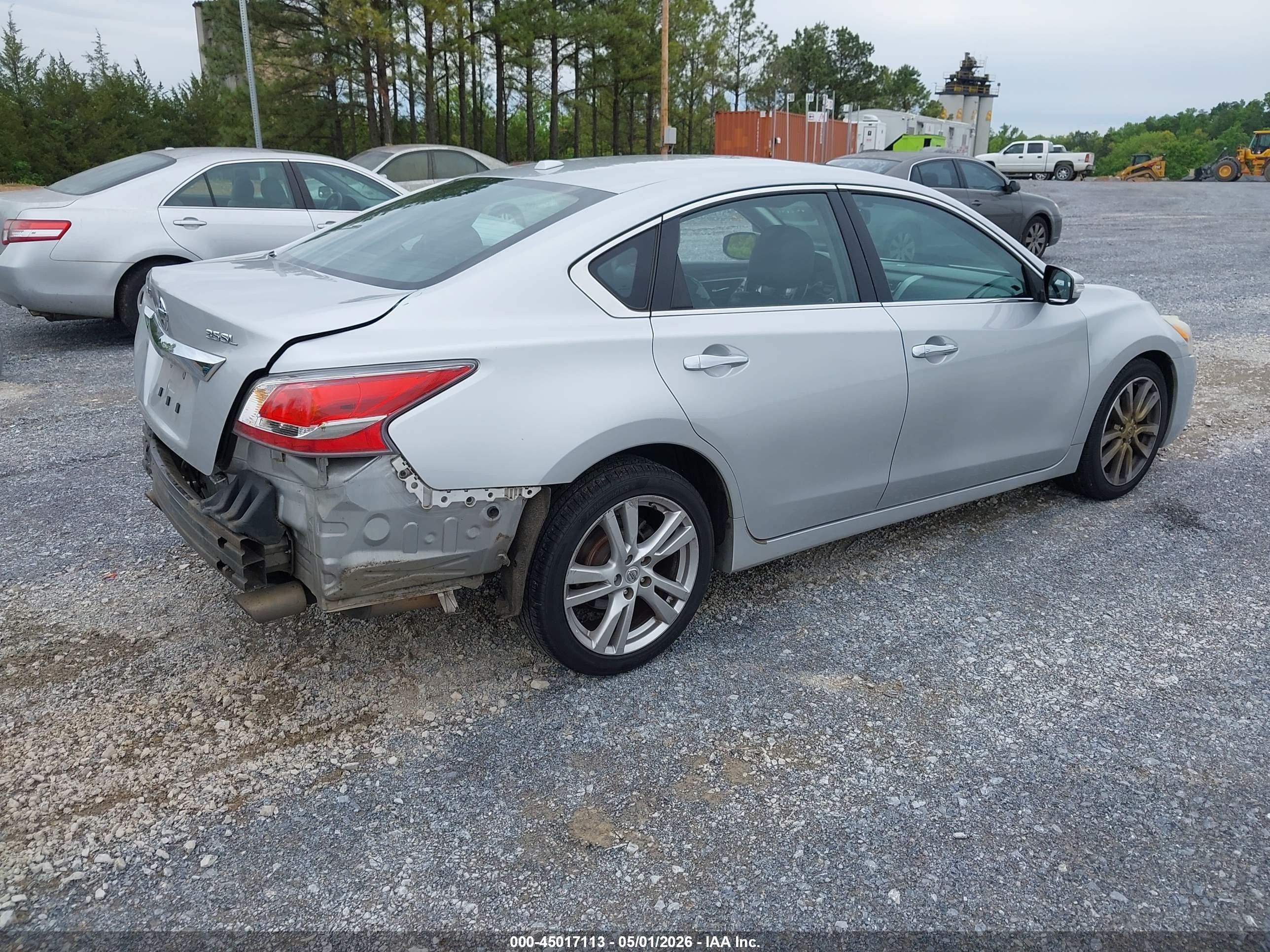 2015 Nissan Altima 3.5 S/3.5 Sl/3.5 Sv Gray vin: 1N4BL3AP1FC461881