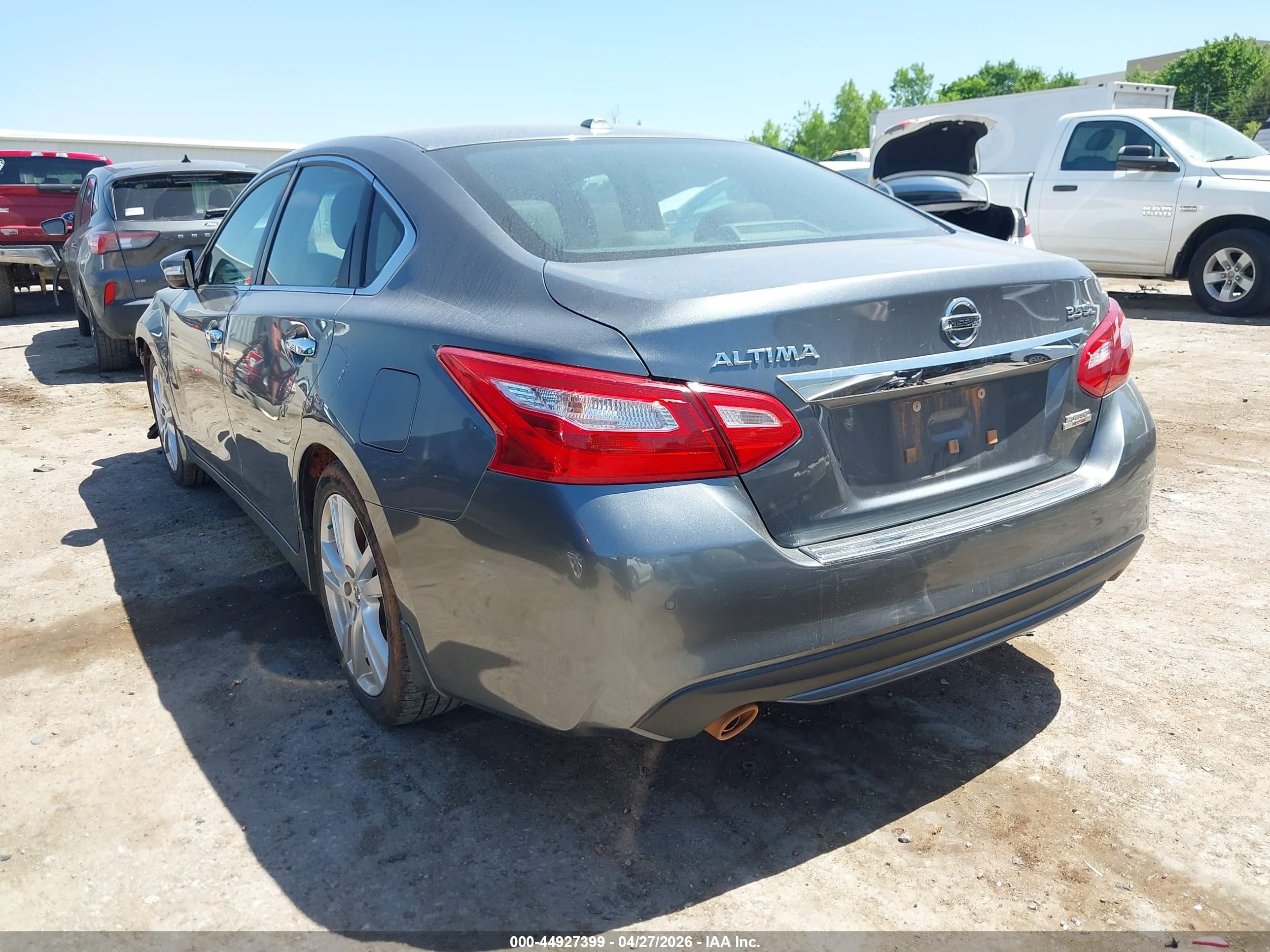 2016 Nissan Altima 3.5sl/3.5 Sr Серебряный vin: 1N4BL3AP1GC270902