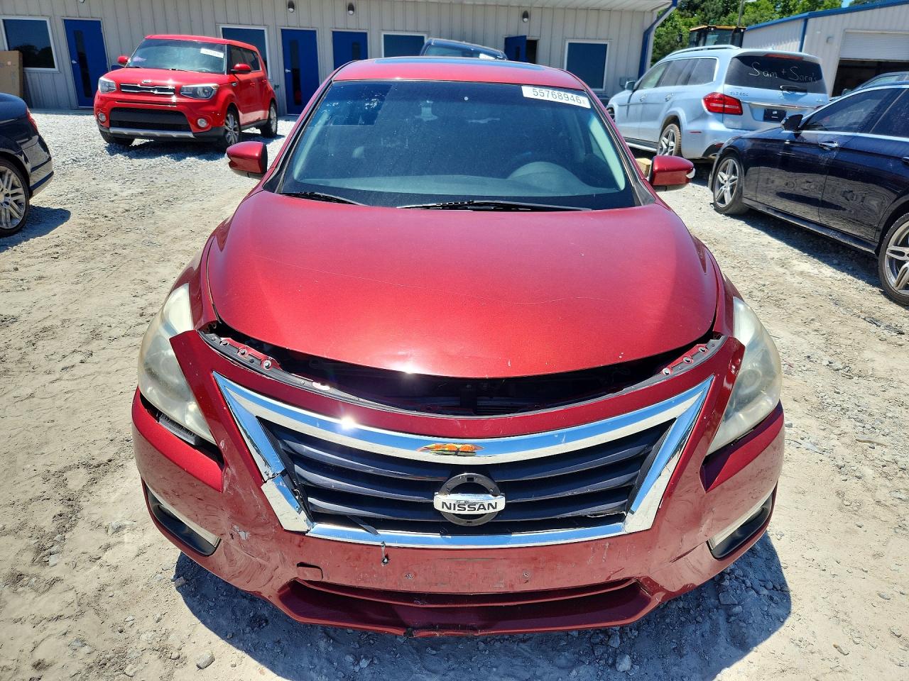 2013 Nissan Altima 3.5 S Red vin: 1N4BL3AP2DC105842
