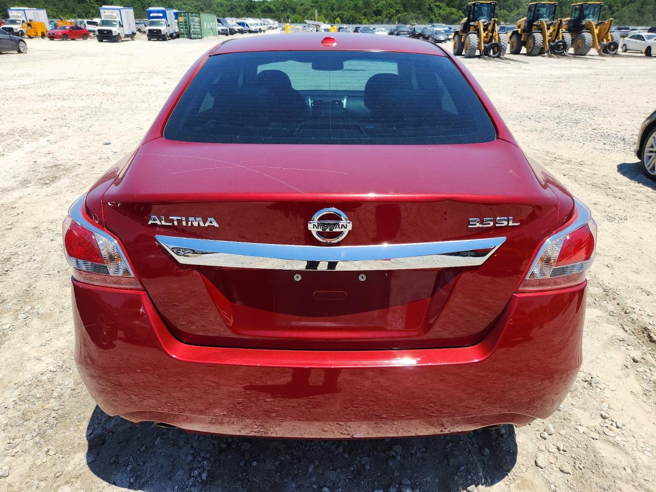 2013 Nissan Altima 3.5 S Red vin: 1N4BL3AP2DC105842