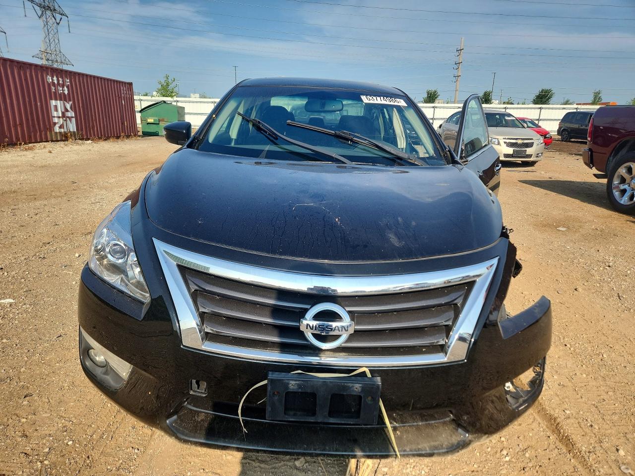 2013 Nissan Altima 3.5 S Black vin: 1N4BL3AP2DC169590