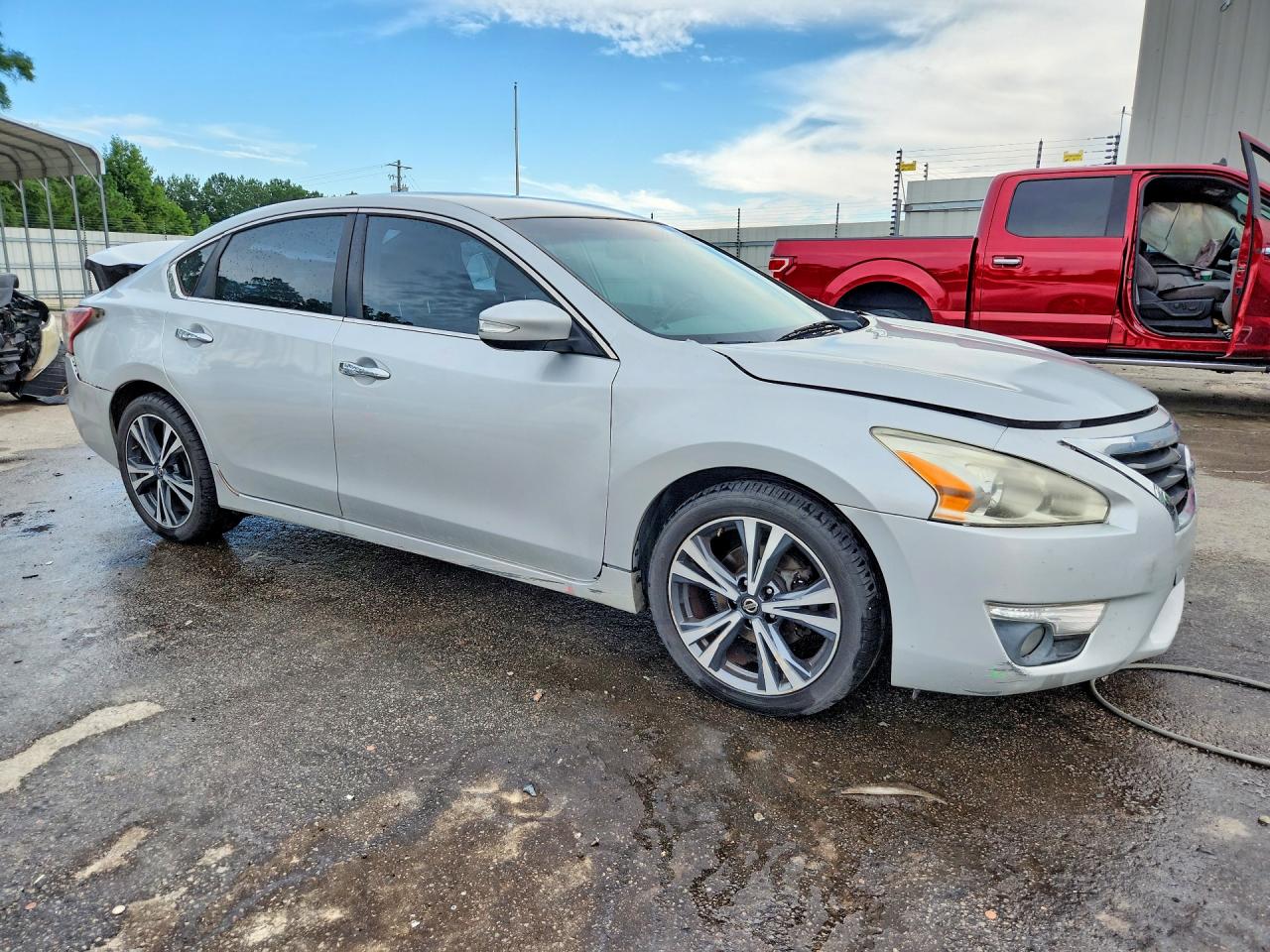 2013 Nissan Altima 3.5 S Silver vin: 1N4BL3AP2DC170464