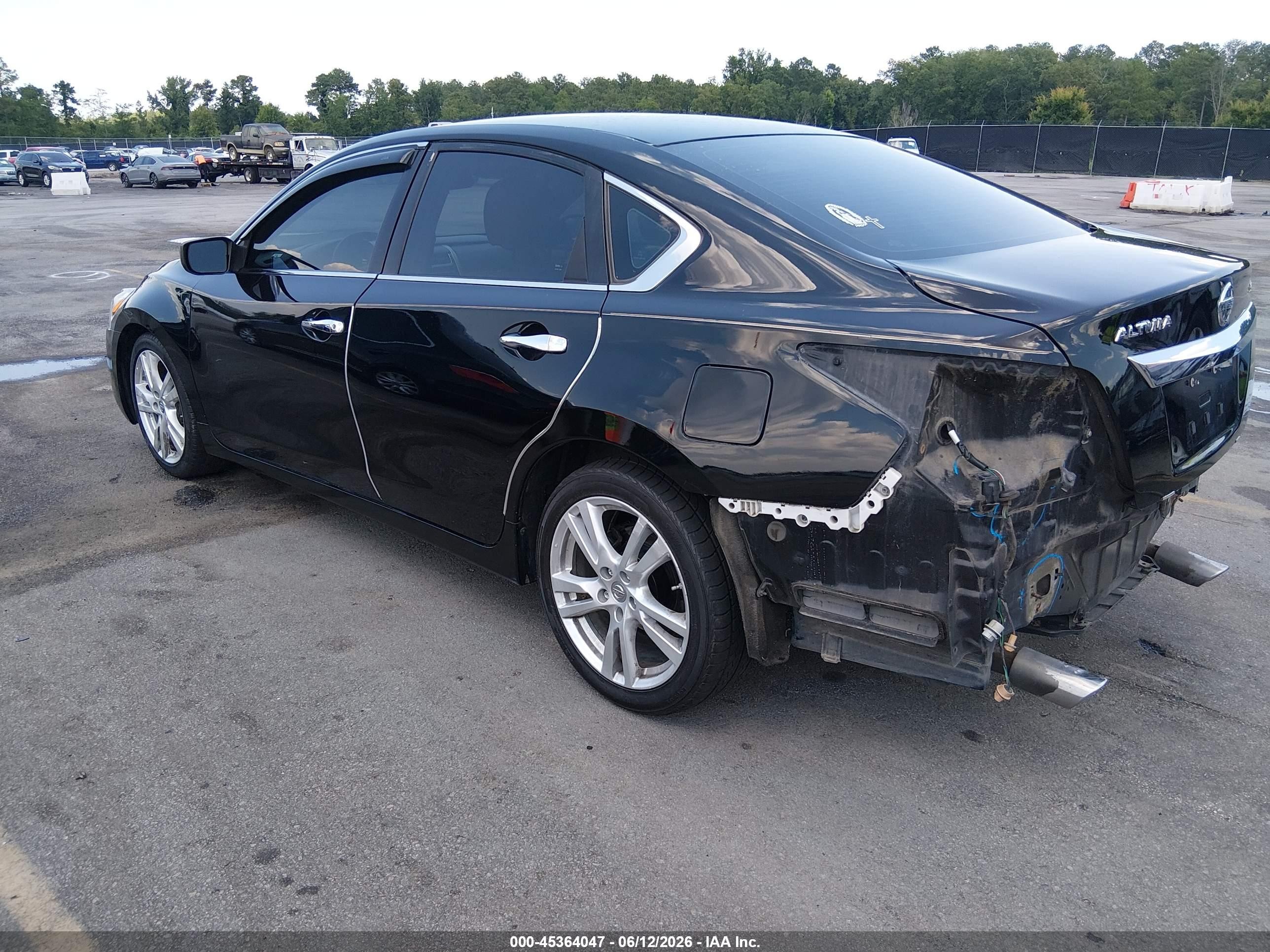 2013 Nissan Altima 3.5 S Black vin: 1N4BL3AP2DC222031
