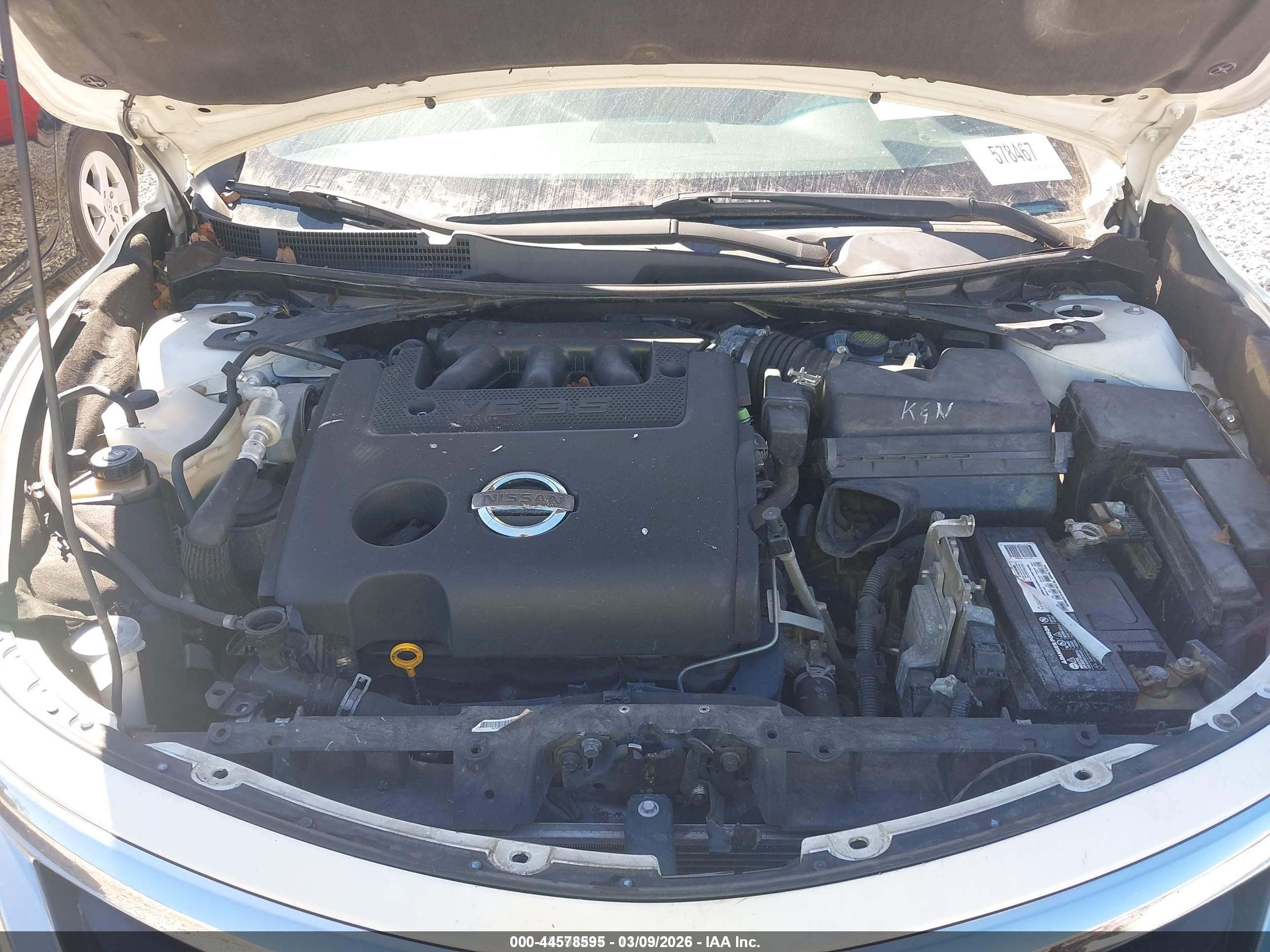 2013 Nissan Altima 3.5 Sl Белый vin: 1N4BL3AP2DC223891