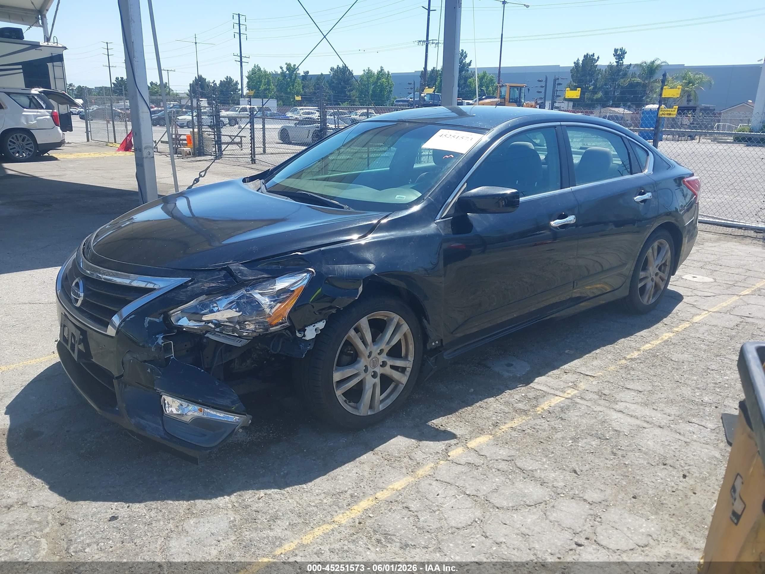 2013 Nissan Altima 3.5 S Black vin: 1N4BL3AP2DC234549