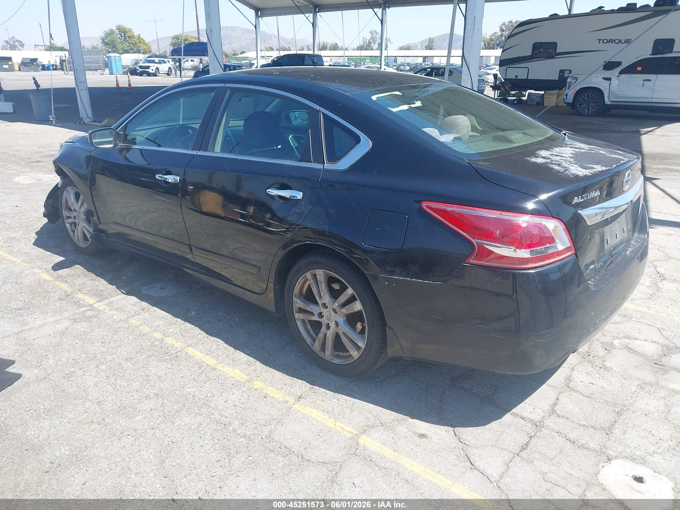 2013 Nissan Altima 3.5 S Black vin: 1N4BL3AP2DC234549