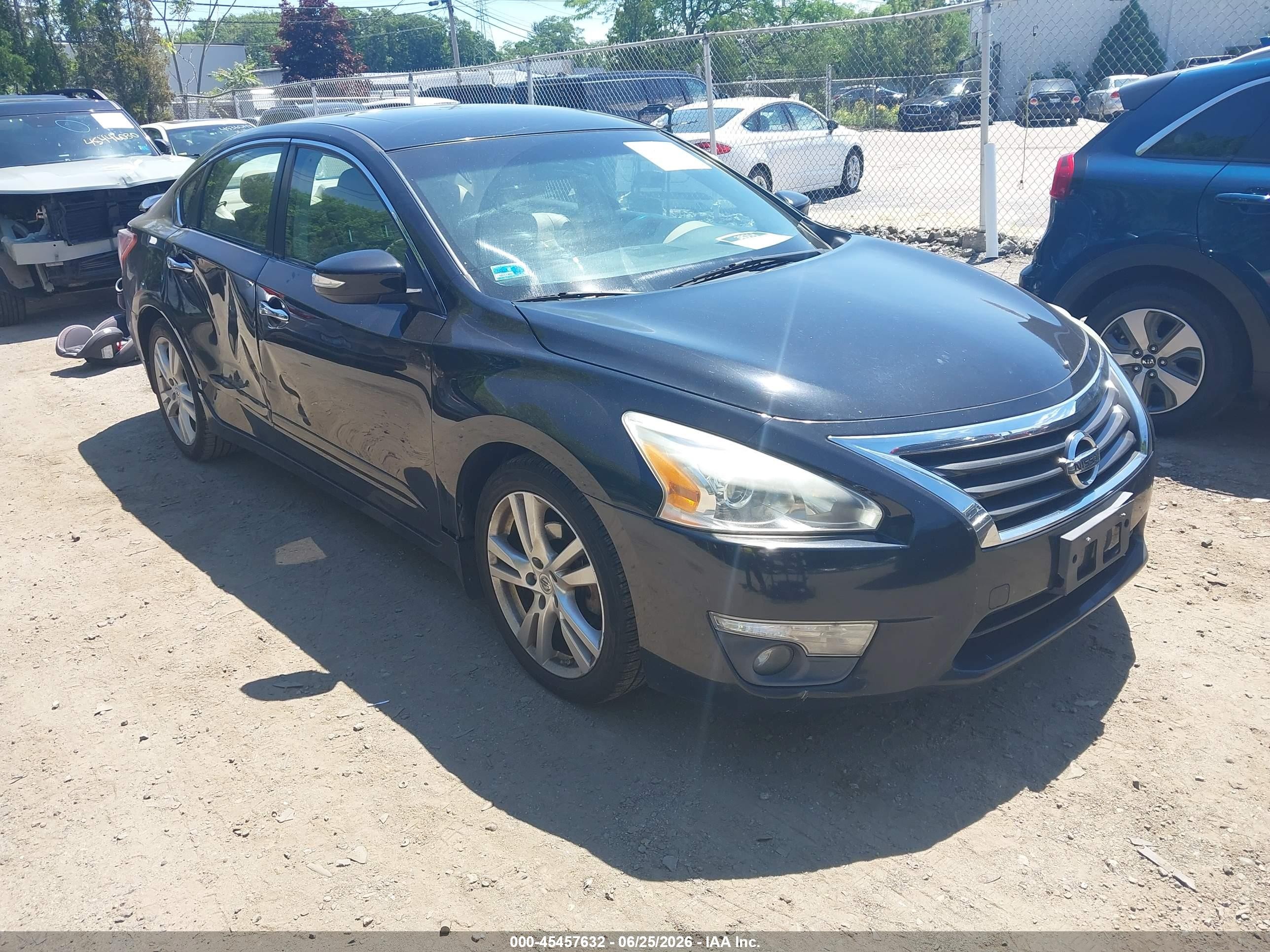 2013 Nissan Altima 3.5 Sl Black vin: 1N4BL3AP2DC238021