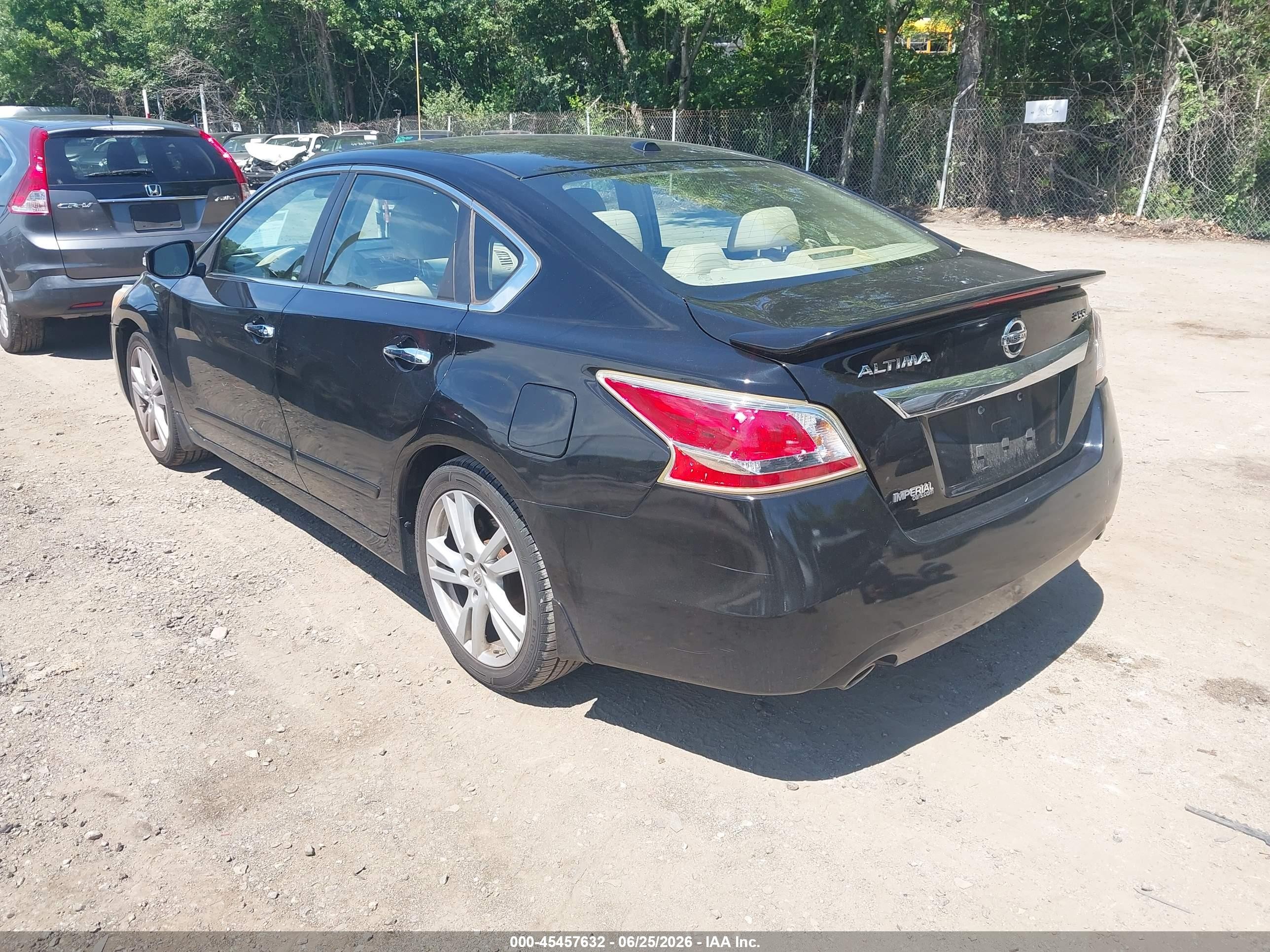 2013 Nissan Altima 3.5 Sl Black vin: 1N4BL3AP2DC238021