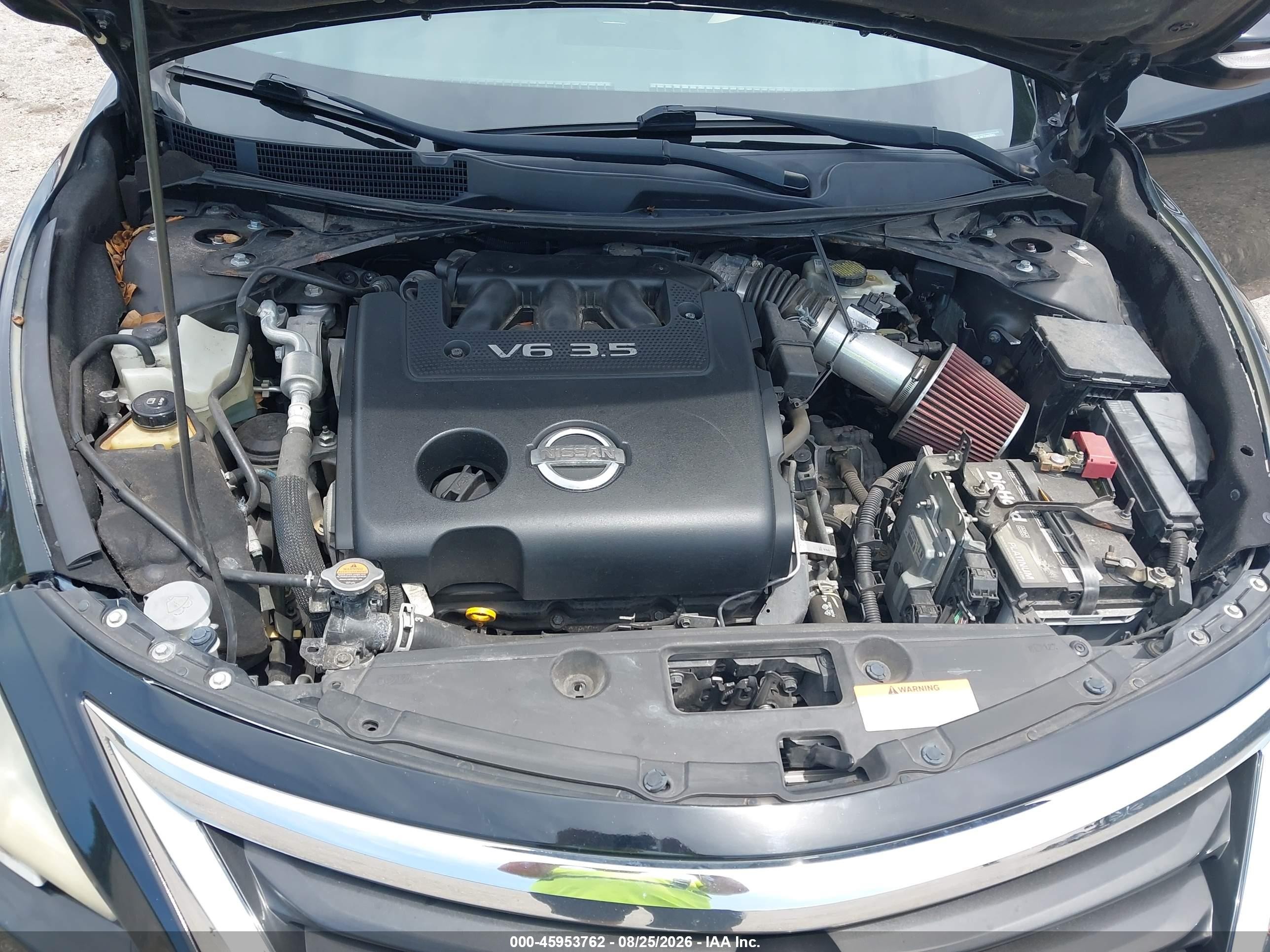 2013 Nissan Altima 3.5 Sl Black vin: 1N4BL3AP2DN436943