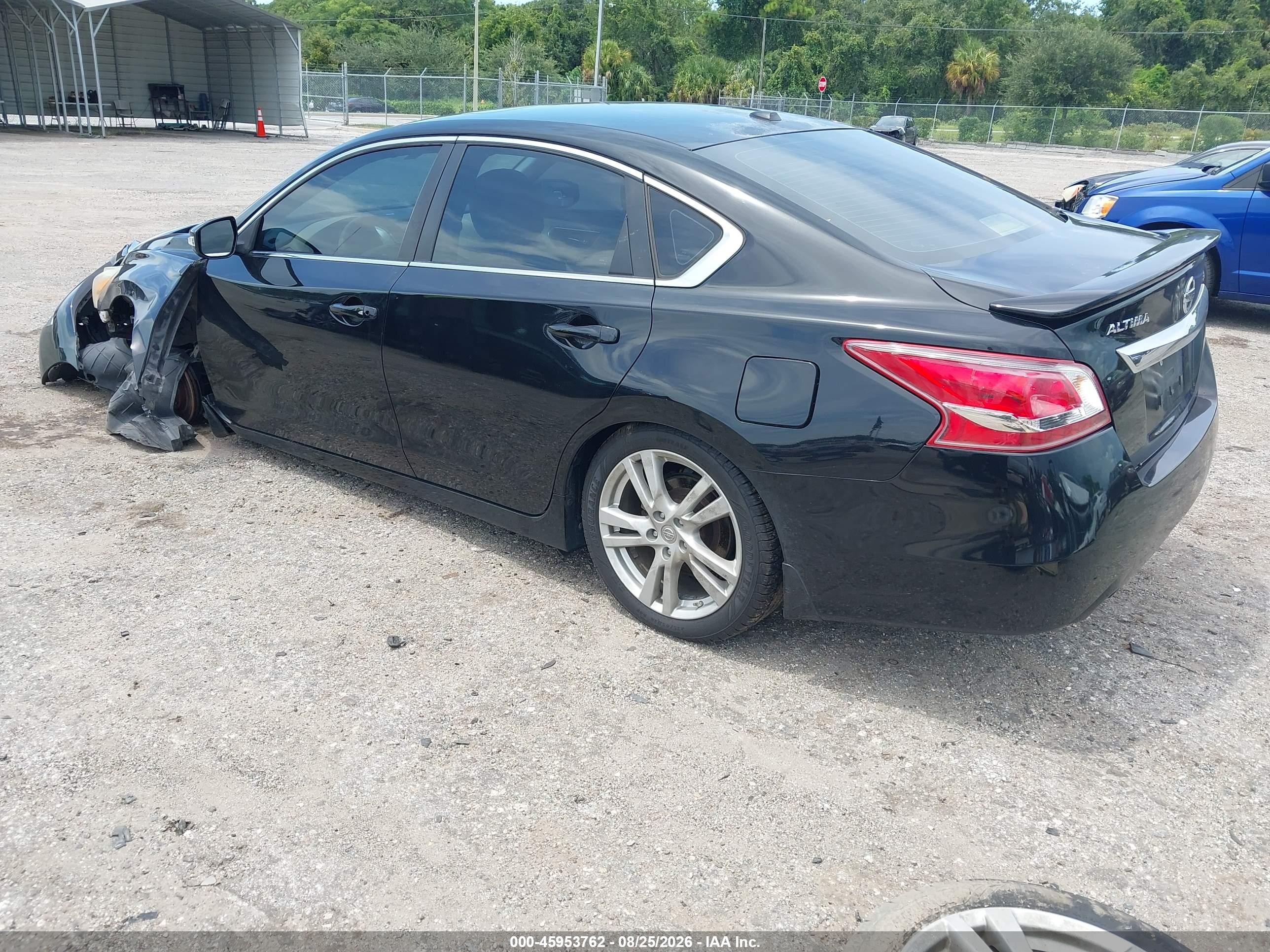 2013 Nissan Altima 3.5 Sl Black vin: 1N4BL3AP2DN436943