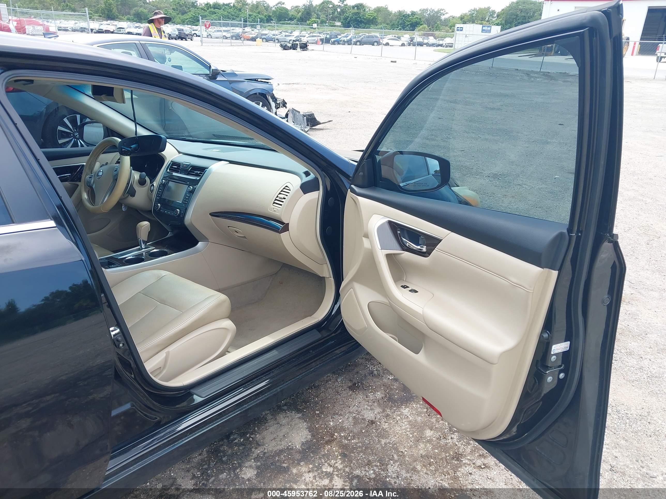2013 Nissan Altima 3.5 Sl Black vin: 1N4BL3AP2DN436943