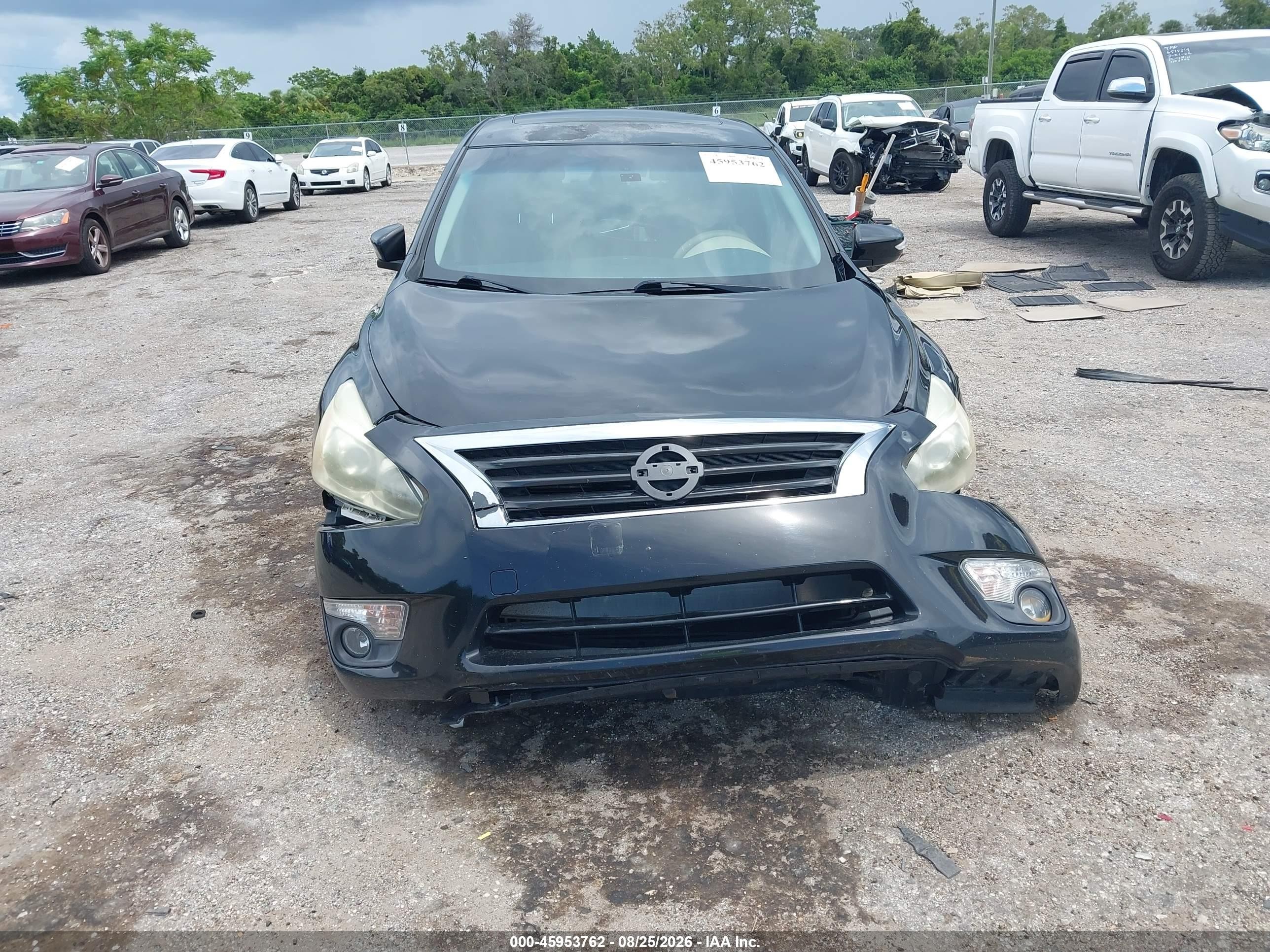 2013 Nissan Altima 3.5 Sl Black vin: 1N4BL3AP2DN436943