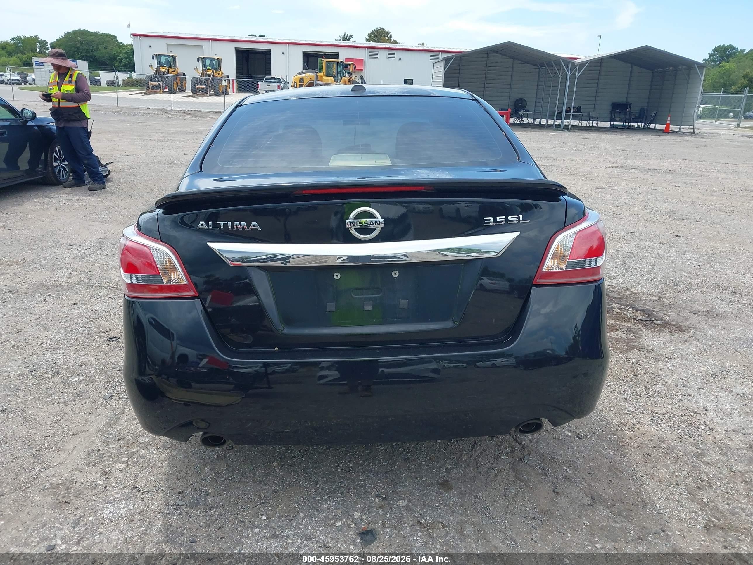 2013 Nissan Altima 3.5 Sl Black vin: 1N4BL3AP2DN436943
