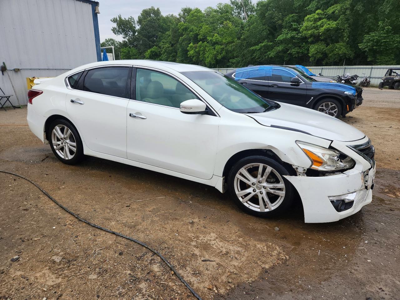 2013 Nissan Altima 3.5 S White vin: 1N4BL3AP2DN495250