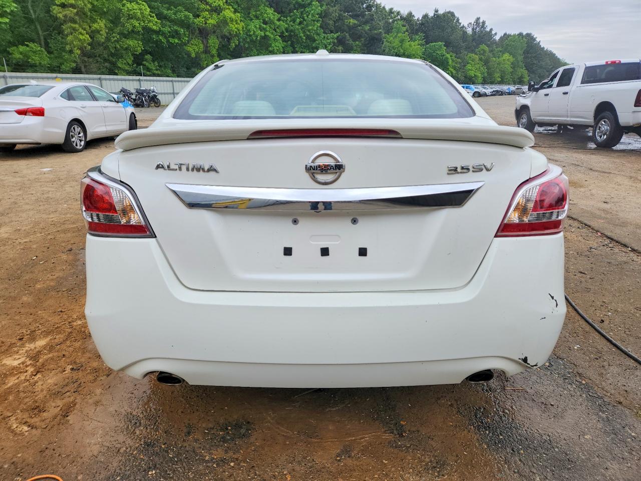 2013 Nissan Altima 3.5 S White vin: 1N4BL3AP2DN495250