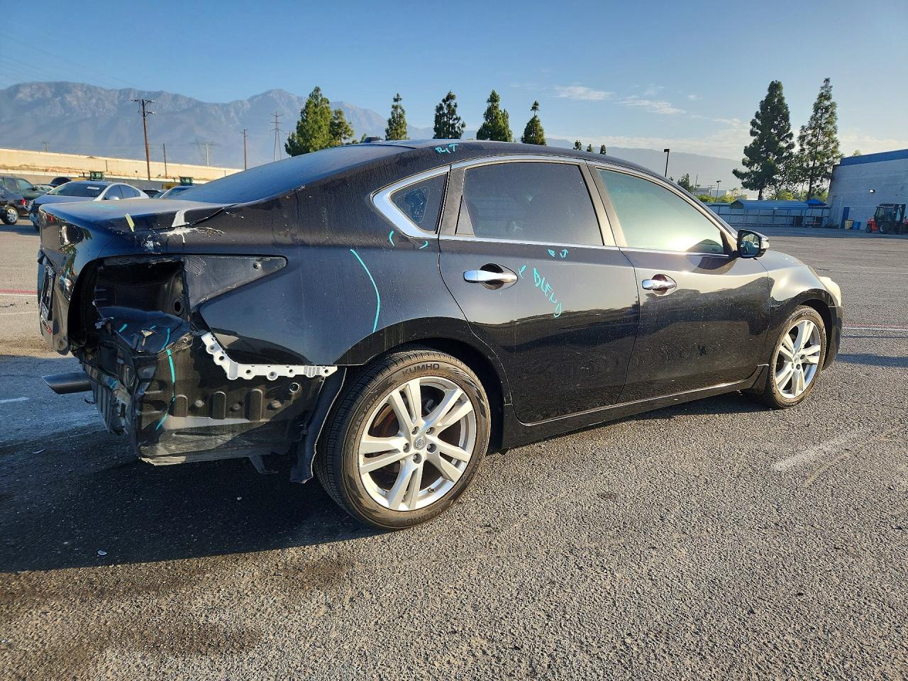 2013 Nissan Altima 3.5 S Black vin: 1N4BL3AP2DN515223