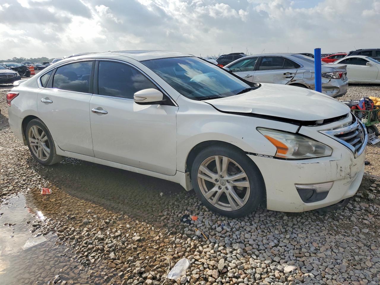 2013 Nissan Altima 3.5 S White vin: 1N4BL3AP2DN541644
