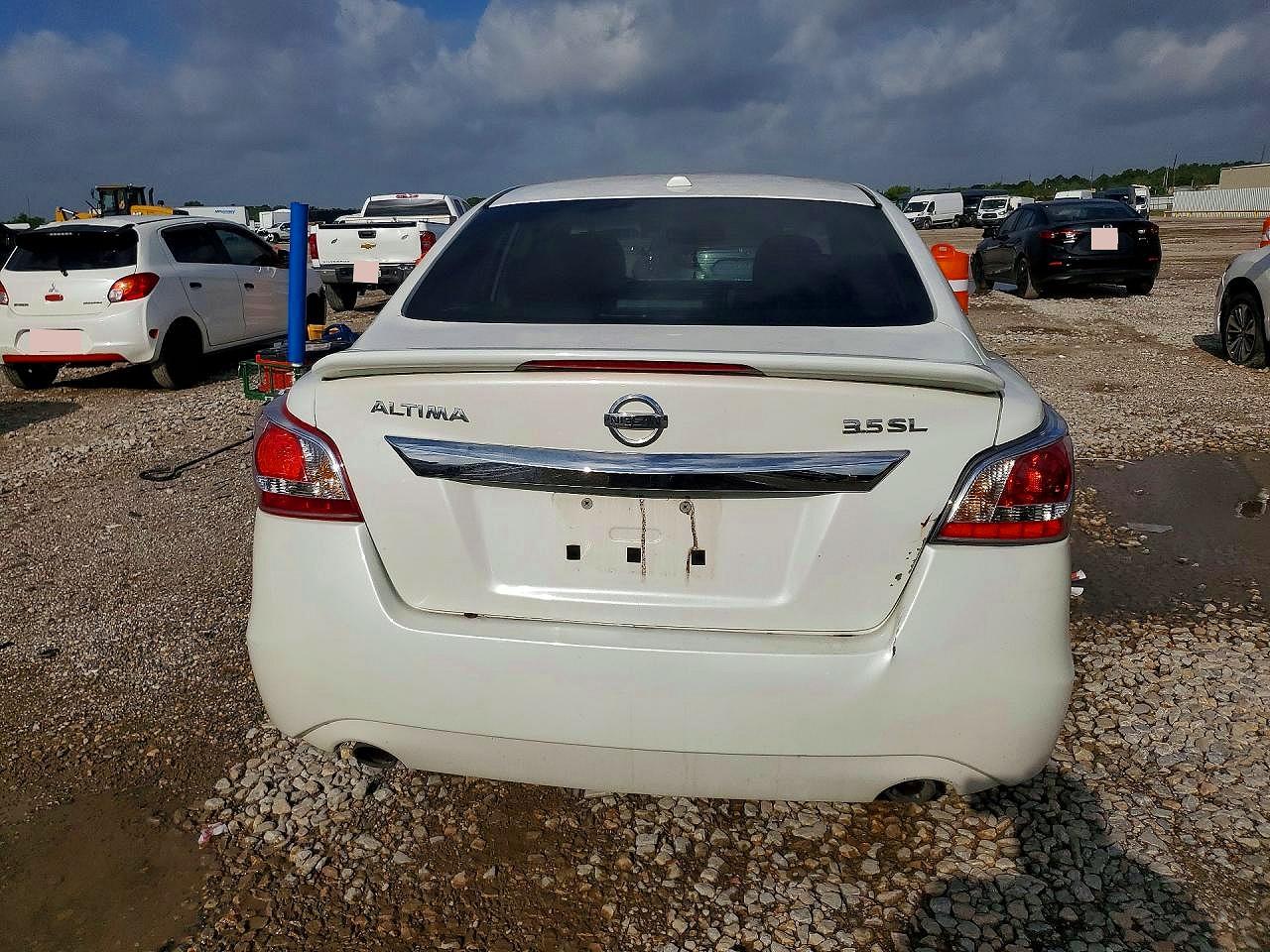 2013 Nissan Altima 3.5 S White vin: 1N4BL3AP2DN541644