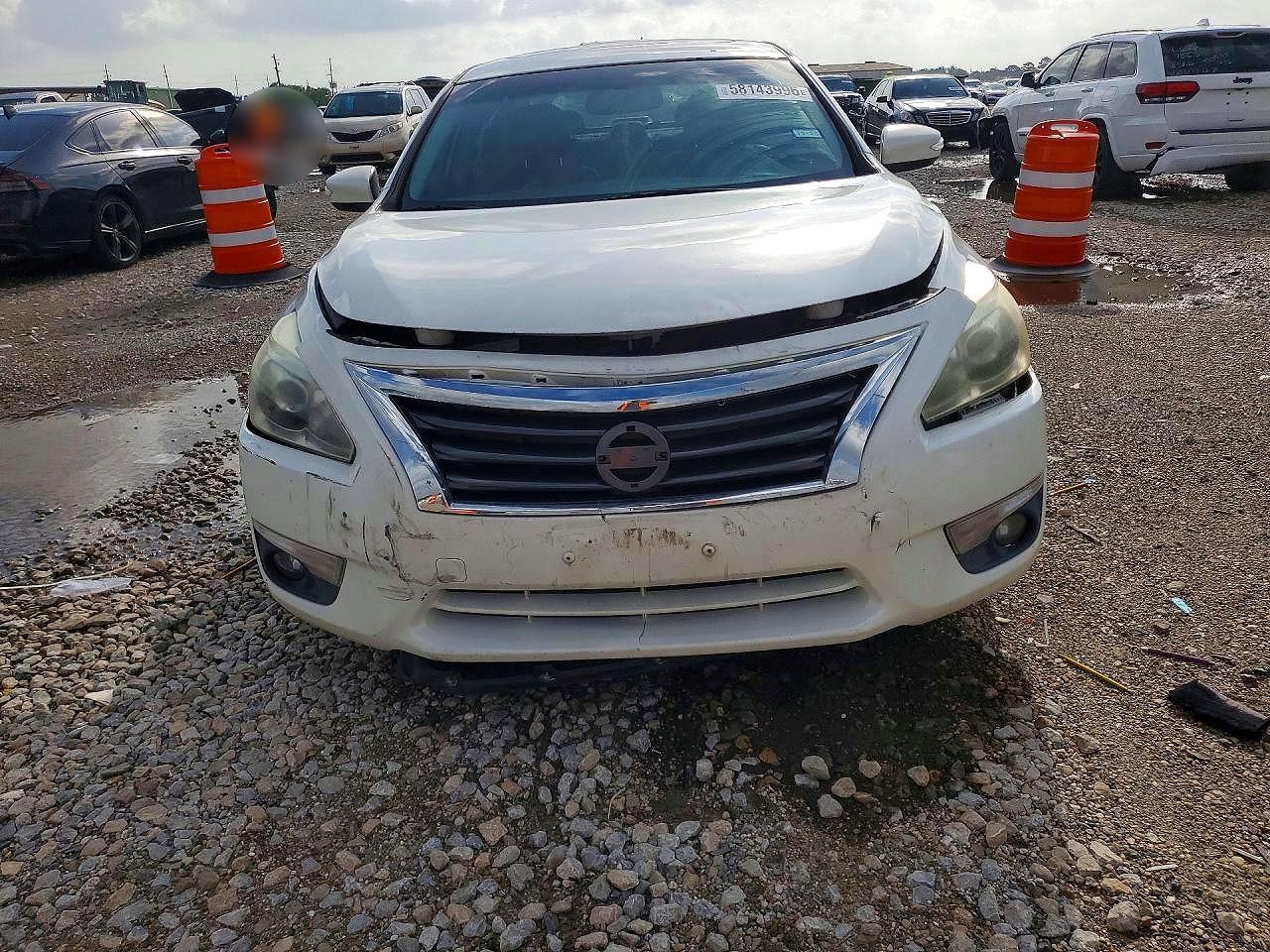 2013 Nissan Altima 3.5 S White vin: 1N4BL3AP2DN541644