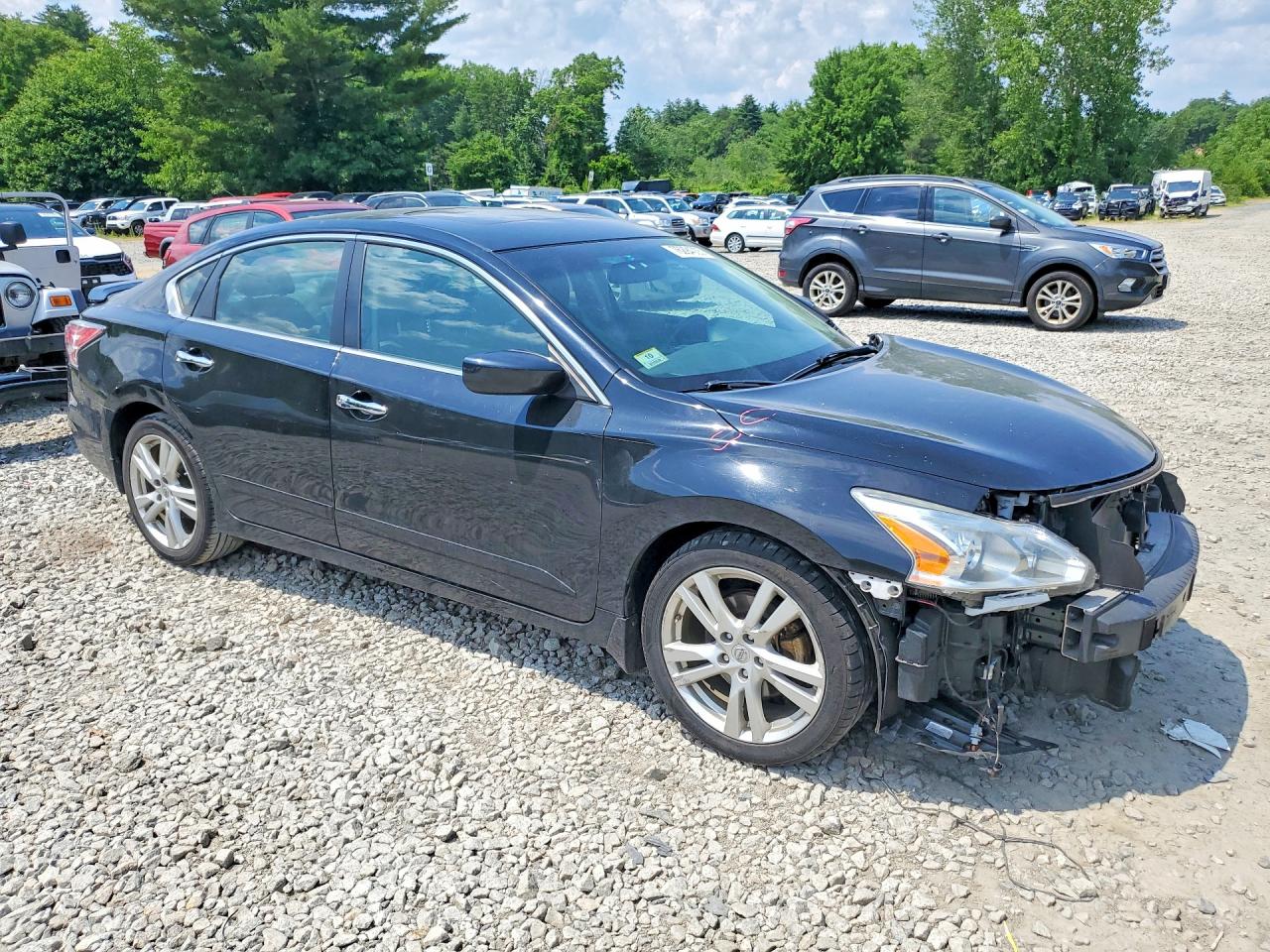 2014 Nissan Altima 3.5 S Black vin: 1N4BL3AP2EC117815