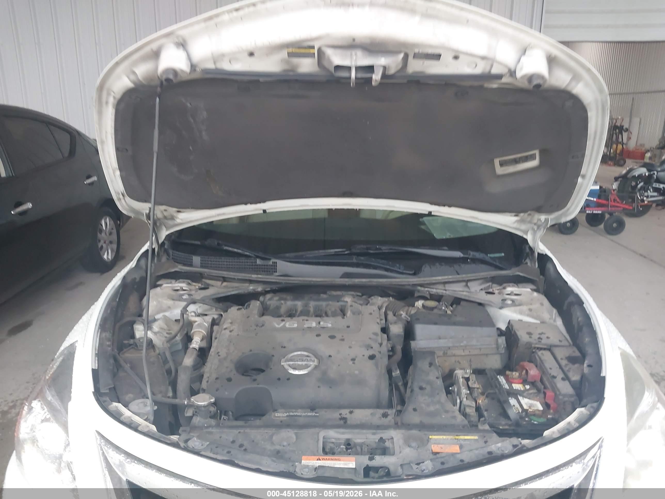 2014 Nissan Altima 3.5 Sl White vin: 1N4BL3AP2EN205509