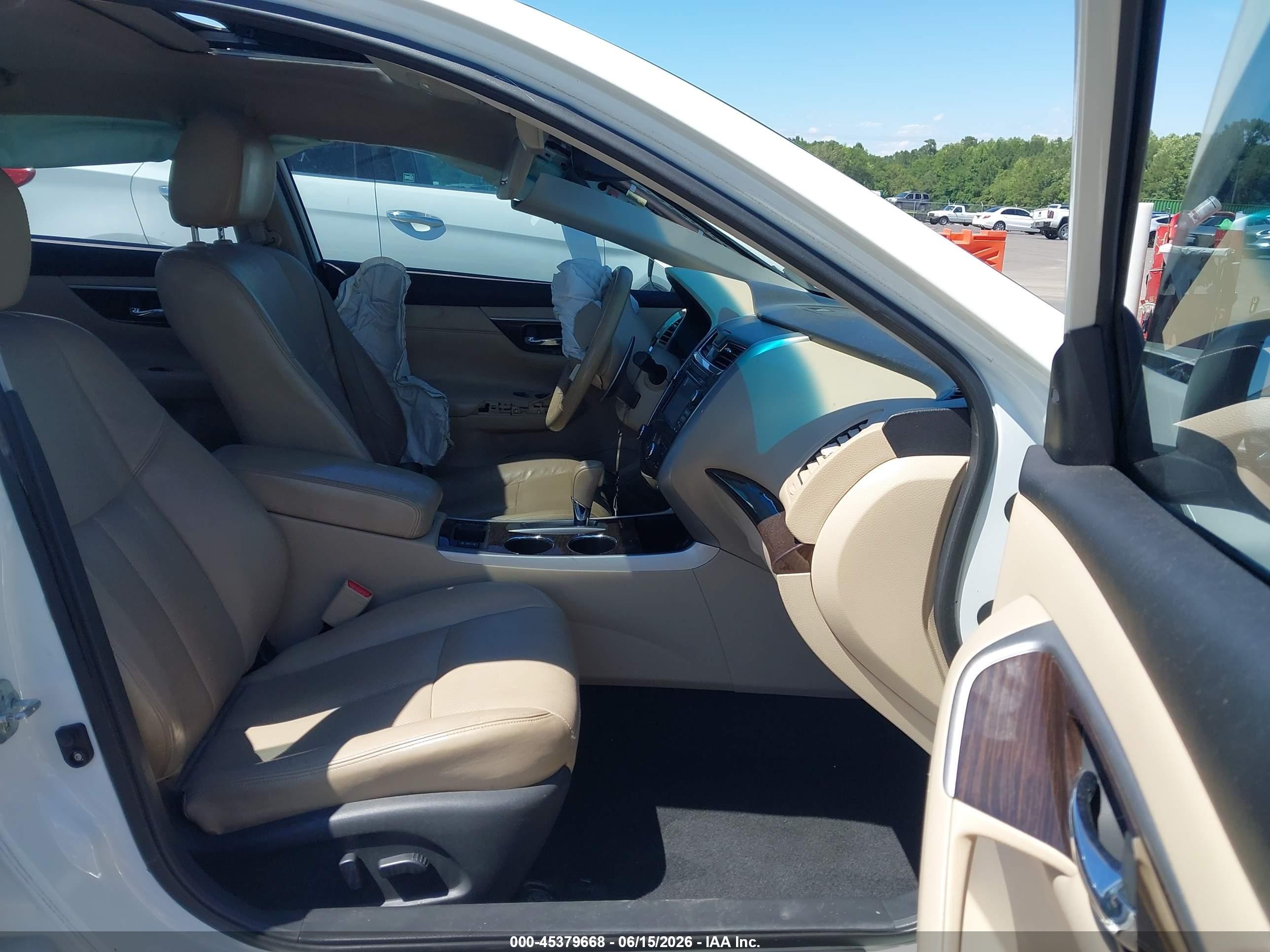 2015 Nissan Altima 3.5 Sl White vin: 1N4BL3AP2FC156258