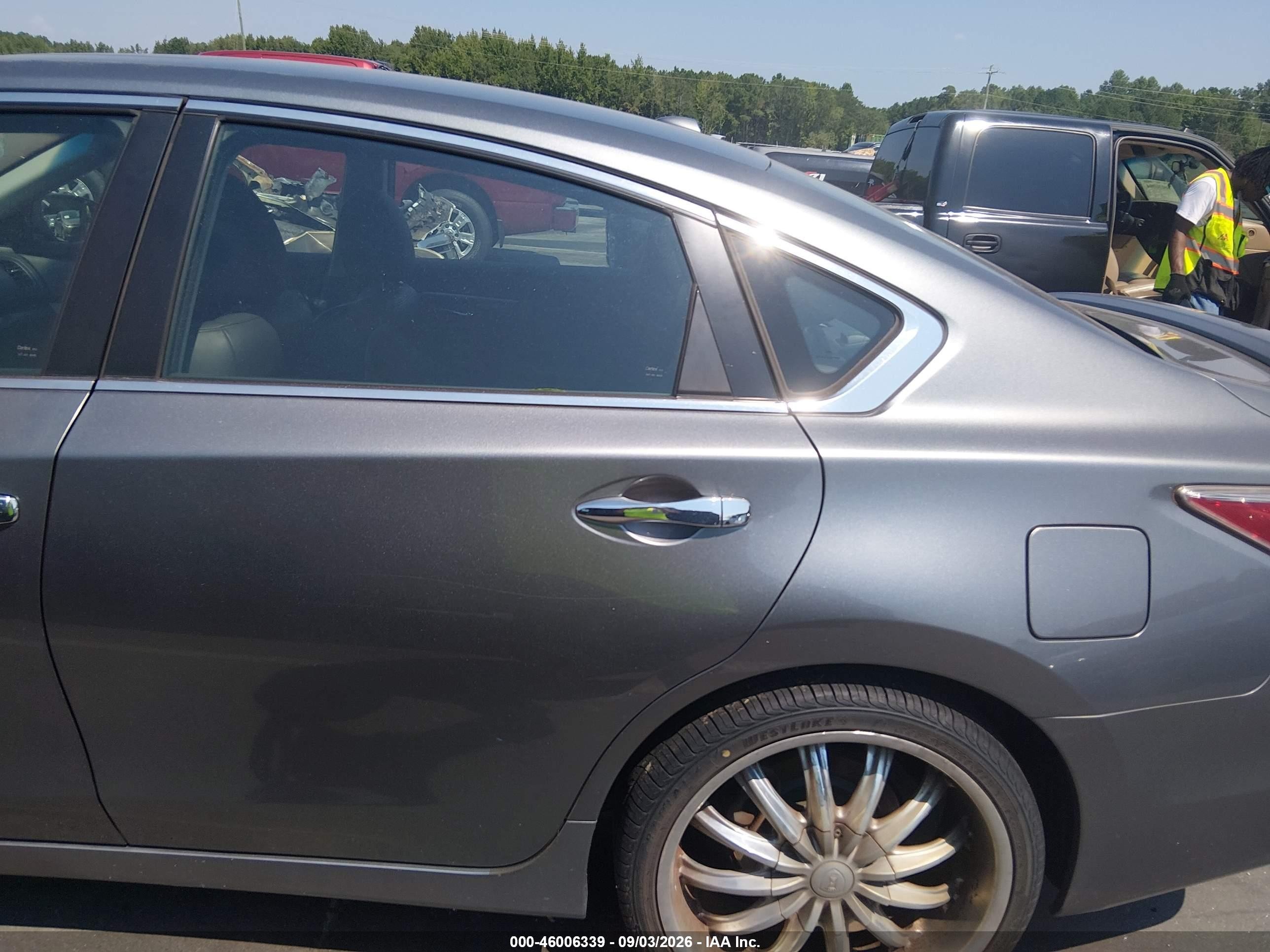 2015 Nissan Altima 3.5 S/3.5 Sl/3.5 Sv Silver vin: 1N4BL3AP2FC183234