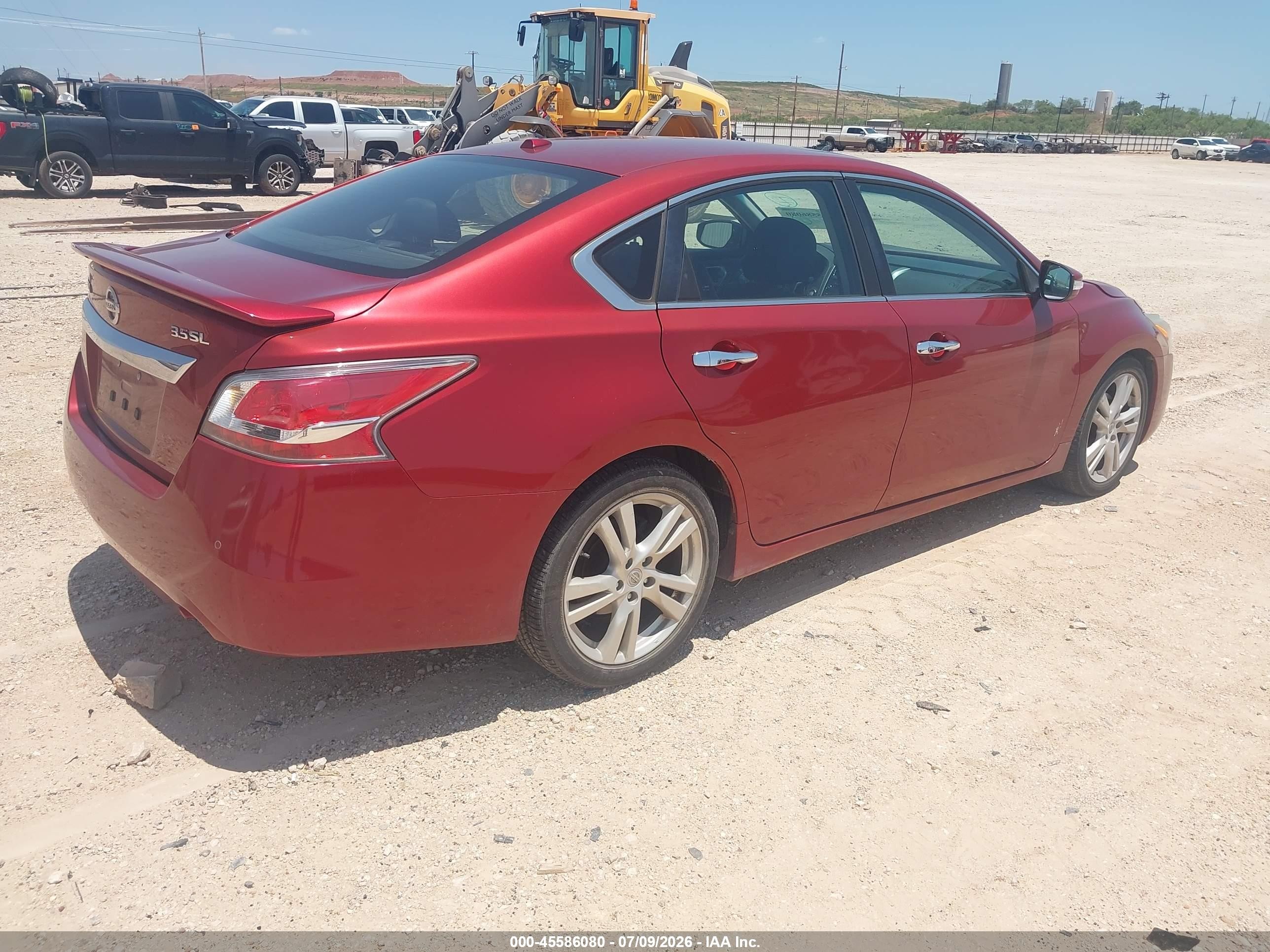 2015 Nissan Altima 3.5 S/3.5 Sl/3.5 Sv Красный vin: 1N4BL3AP2FC248437