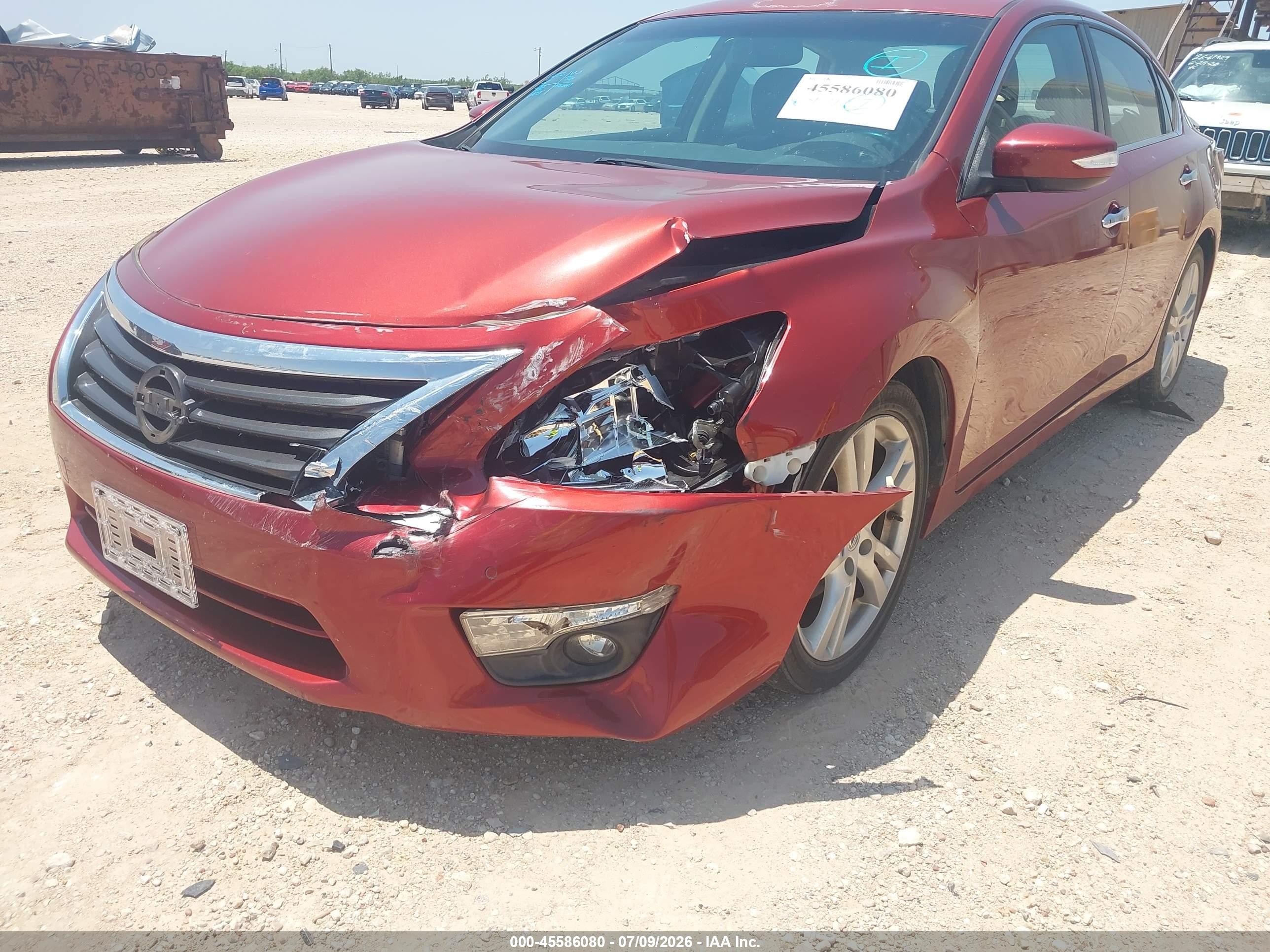 2015 Nissan Altima 3.5 S/3.5 Sl/3.5 Sv Красный vin: 1N4BL3AP2FC248437
