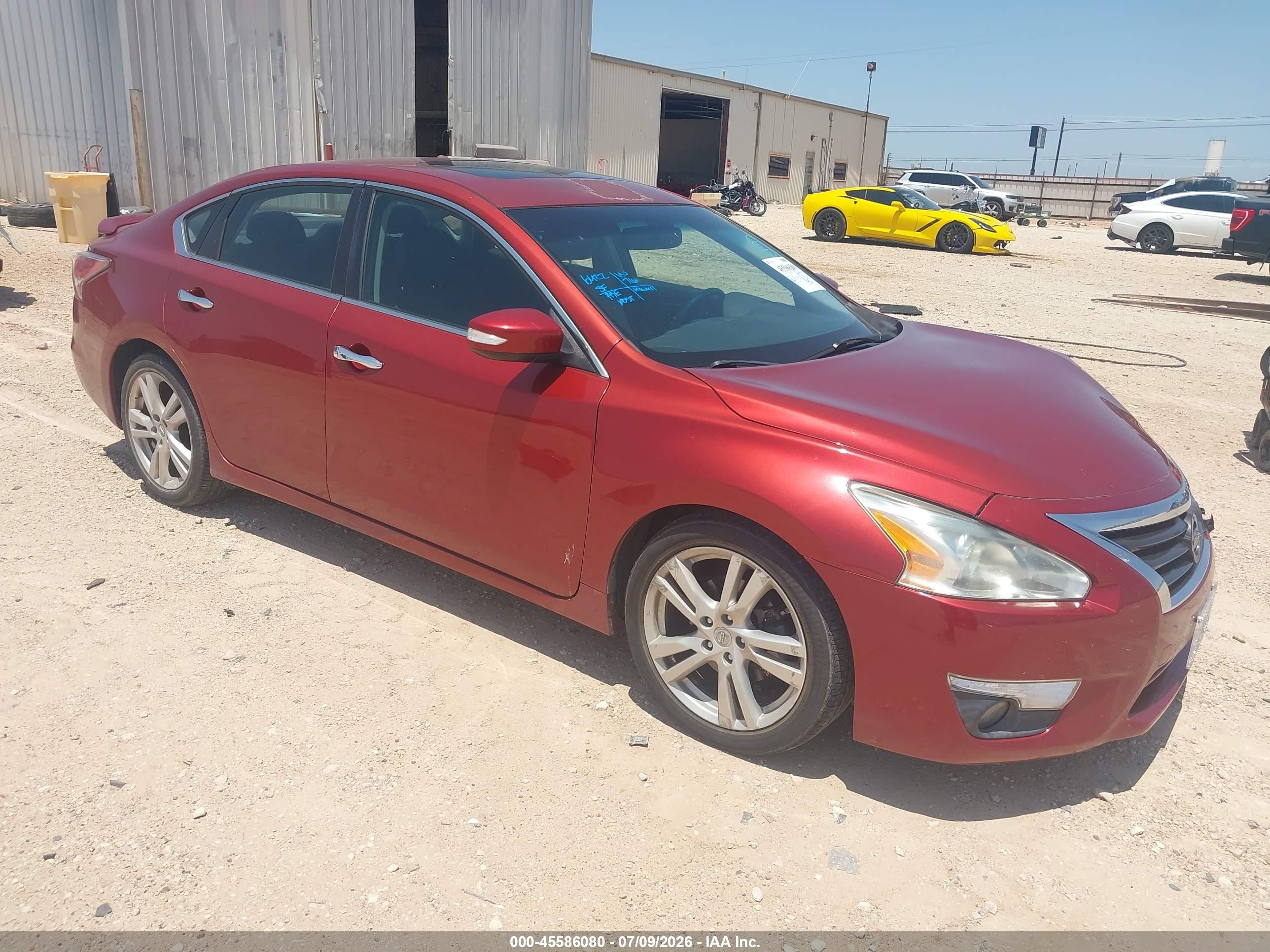 2015 Nissan Altima 3.5 S/3.5 Sl/3.5 Sv Red vin: 1N4BL3AP2FC248437