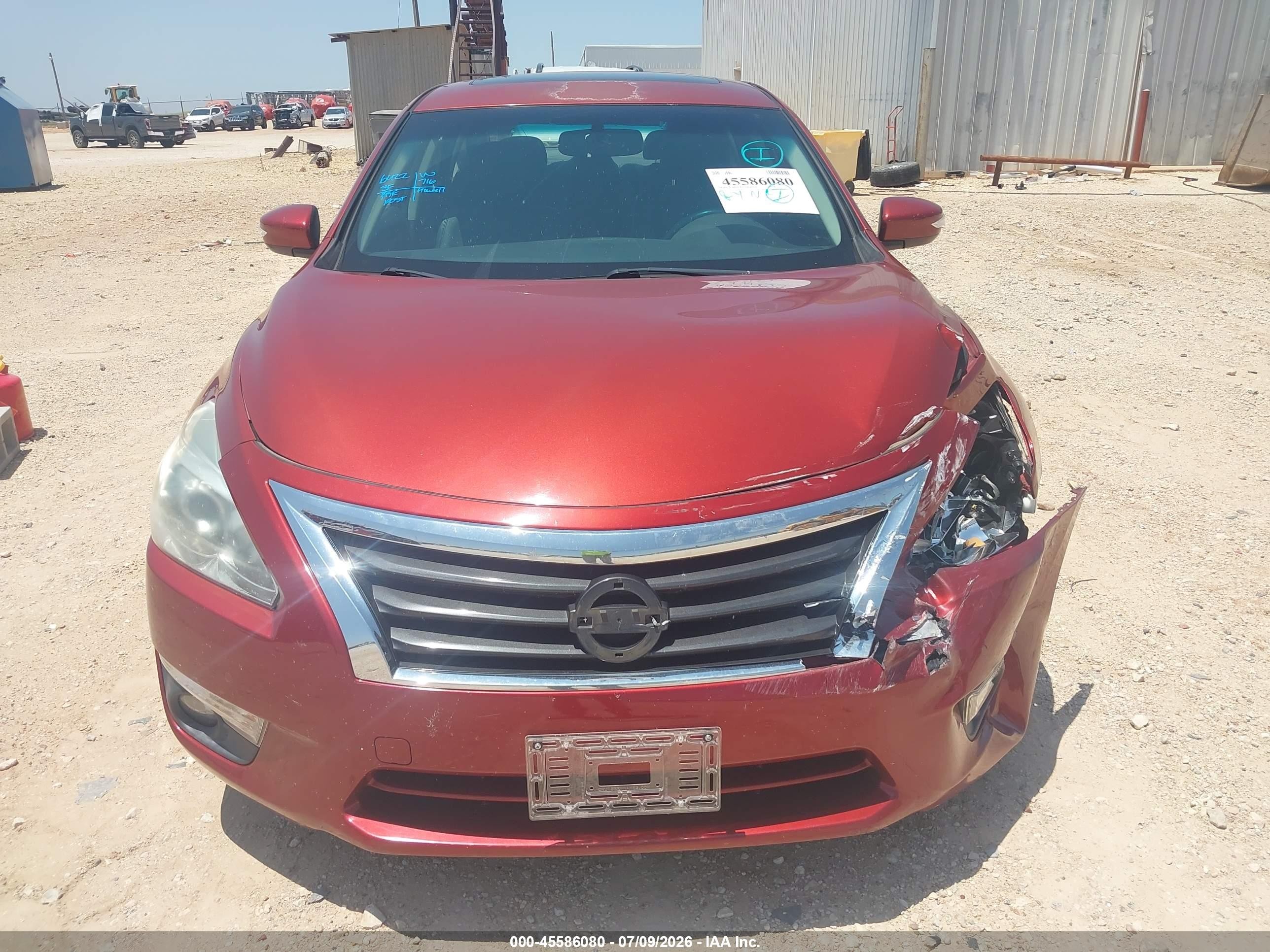2015 Nissan Altima 3.5 S/3.5 Sl/3.5 Sv Красный vin: 1N4BL3AP2FC248437